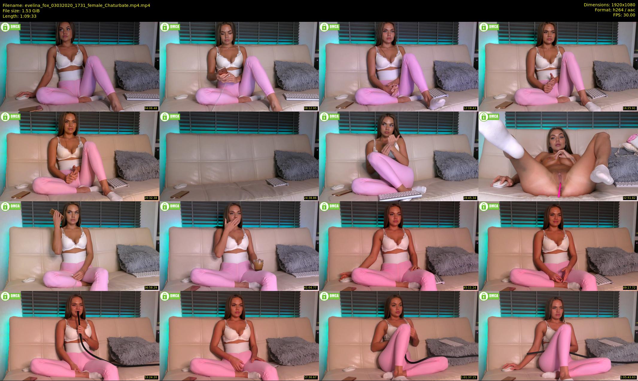 evelina_fox — 70 minute Chaturbate female cam show recording, 1080p, Mar 3, 2020