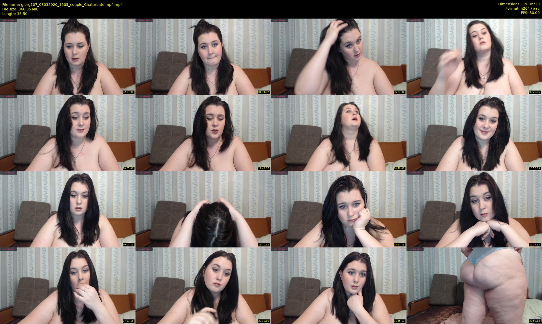 giorg107 — 36 minute Chaturbate couple cam show recording, 720p, Mar 3, 2020