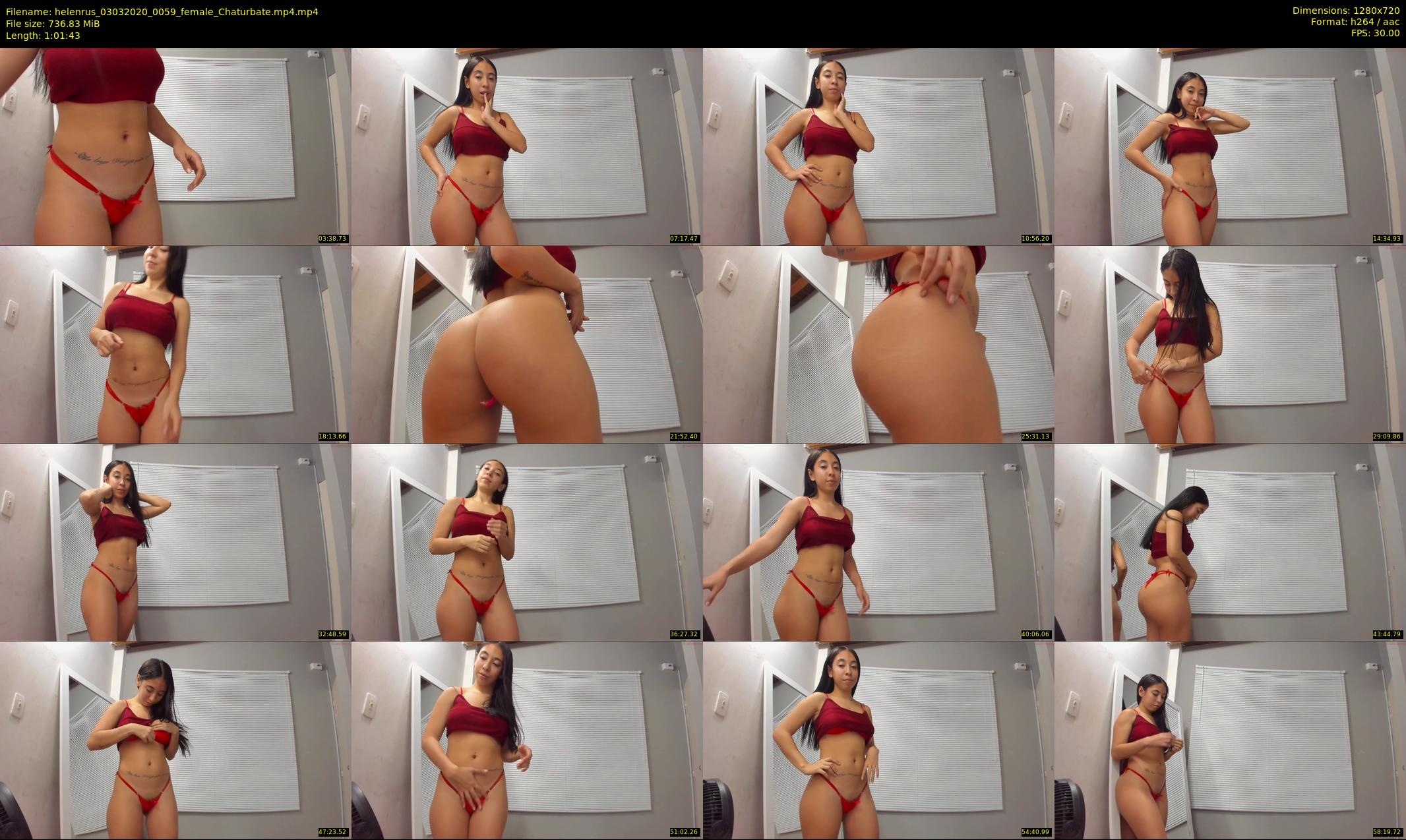 helenrus — 62 minute Chaturbate female cam show recording, 720p, Mar 3, 2020