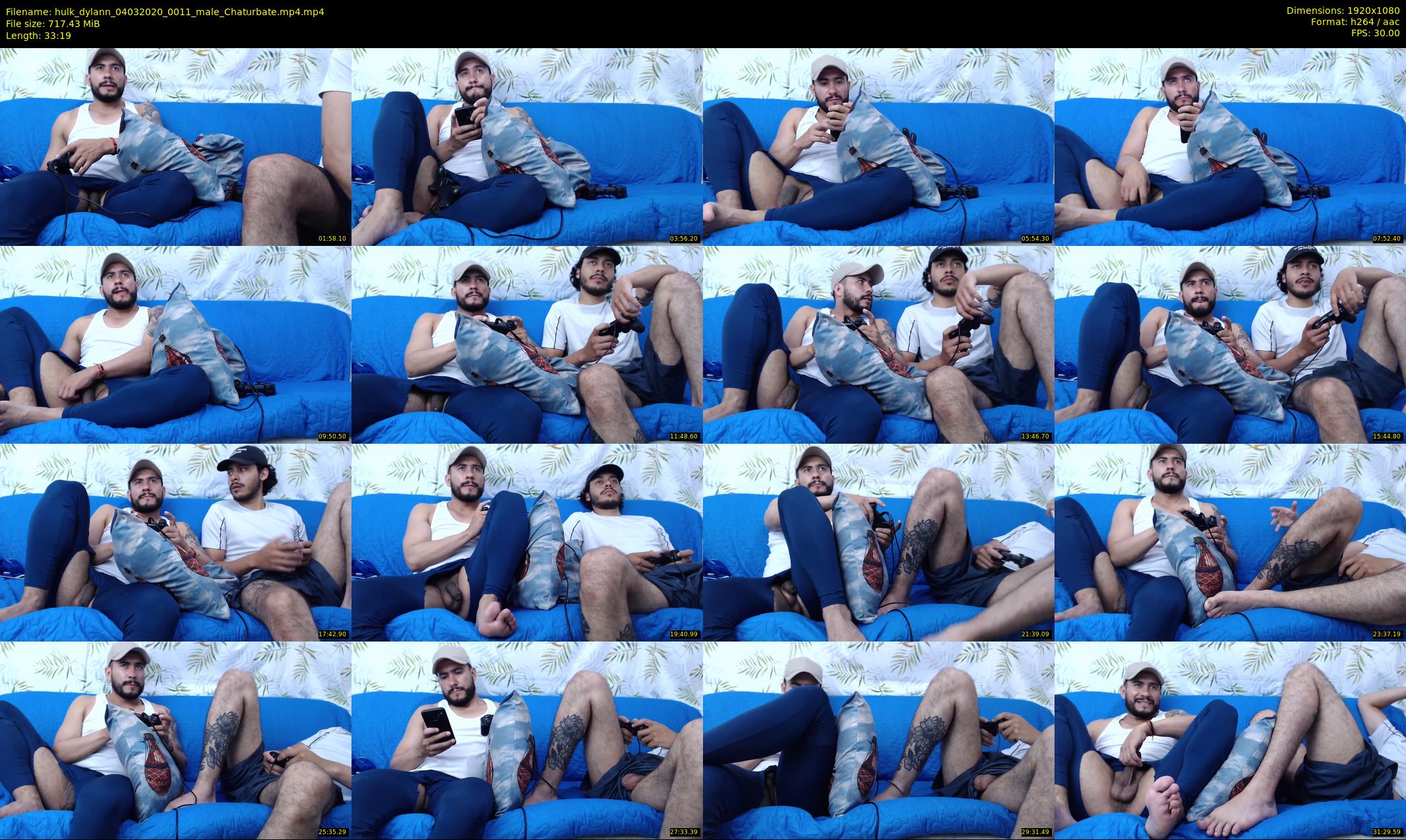 hulk_dylann — 34 minute Chaturbate male cam show recording, 1080p, Mar 4, 2020