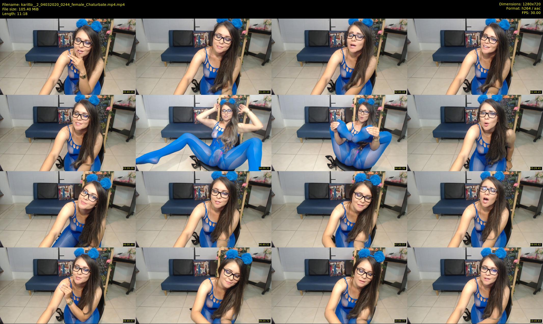 karitto__2 — 12 minute Chaturbate female cam show recording, 720p, Mar 4, 2020