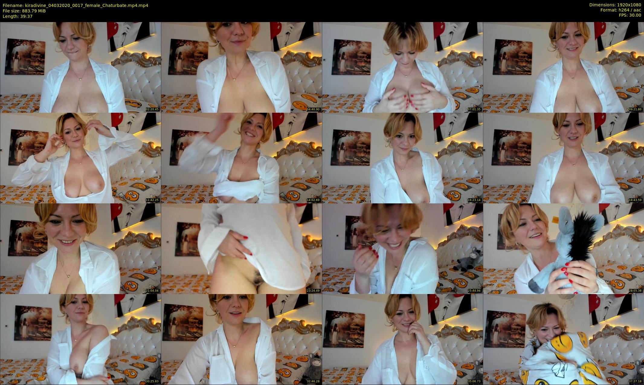 kiradivine — 40 minute Chaturbate female cam show recording, 1080p, Mar 4, 2020