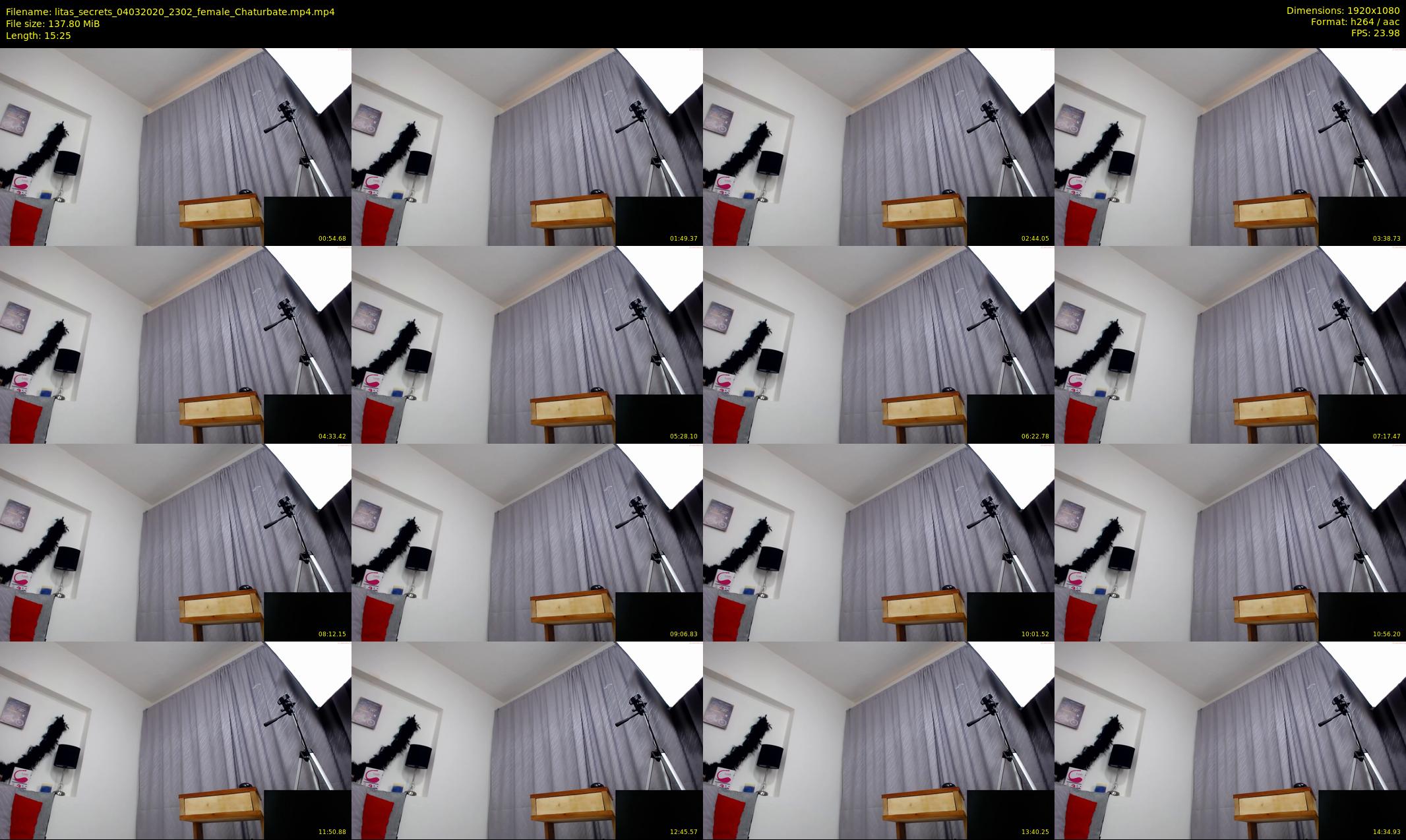 litas_secrets — 16 minute Chaturbate female cam show recording, 1080p, Mar 4, 2020