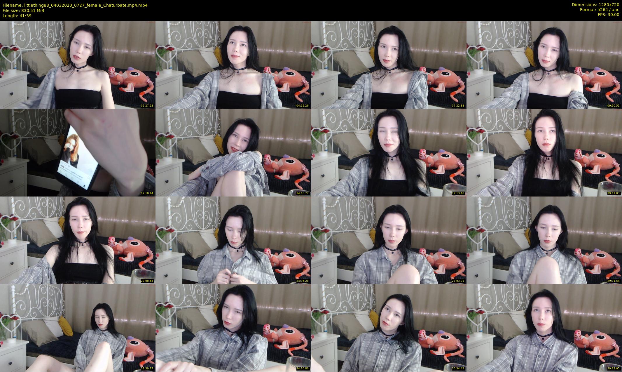 littlething88 — 42 minute Chaturbate female cam show recording, 720p, Mar 4, 2020