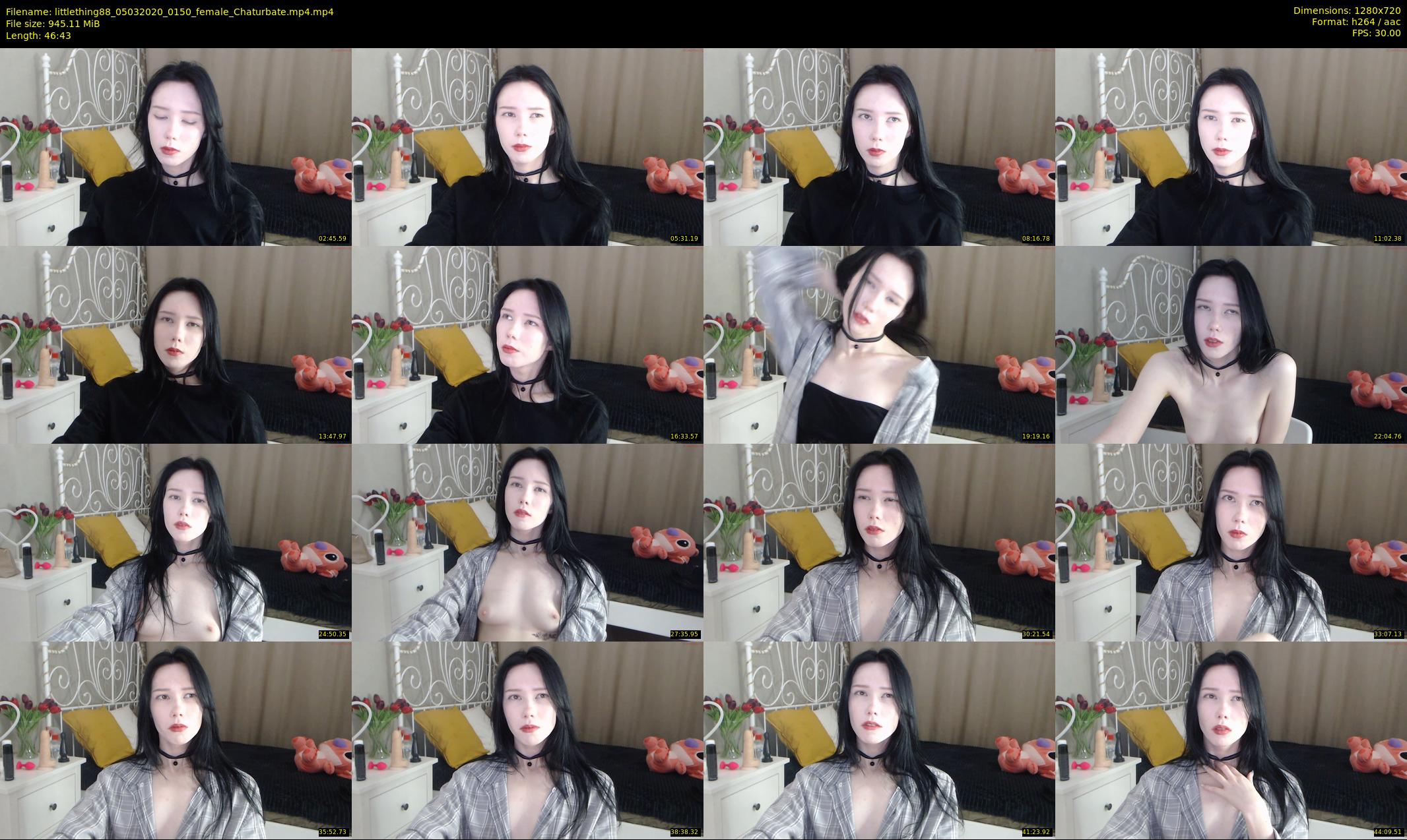 littlething88 — 47 minute Chaturbate female cam show recording, 720p, Mar 5, 2020