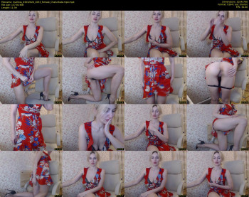 mallinia — 12 minute Chaturbate female cam show recording, 720p, Mar 3, 2020