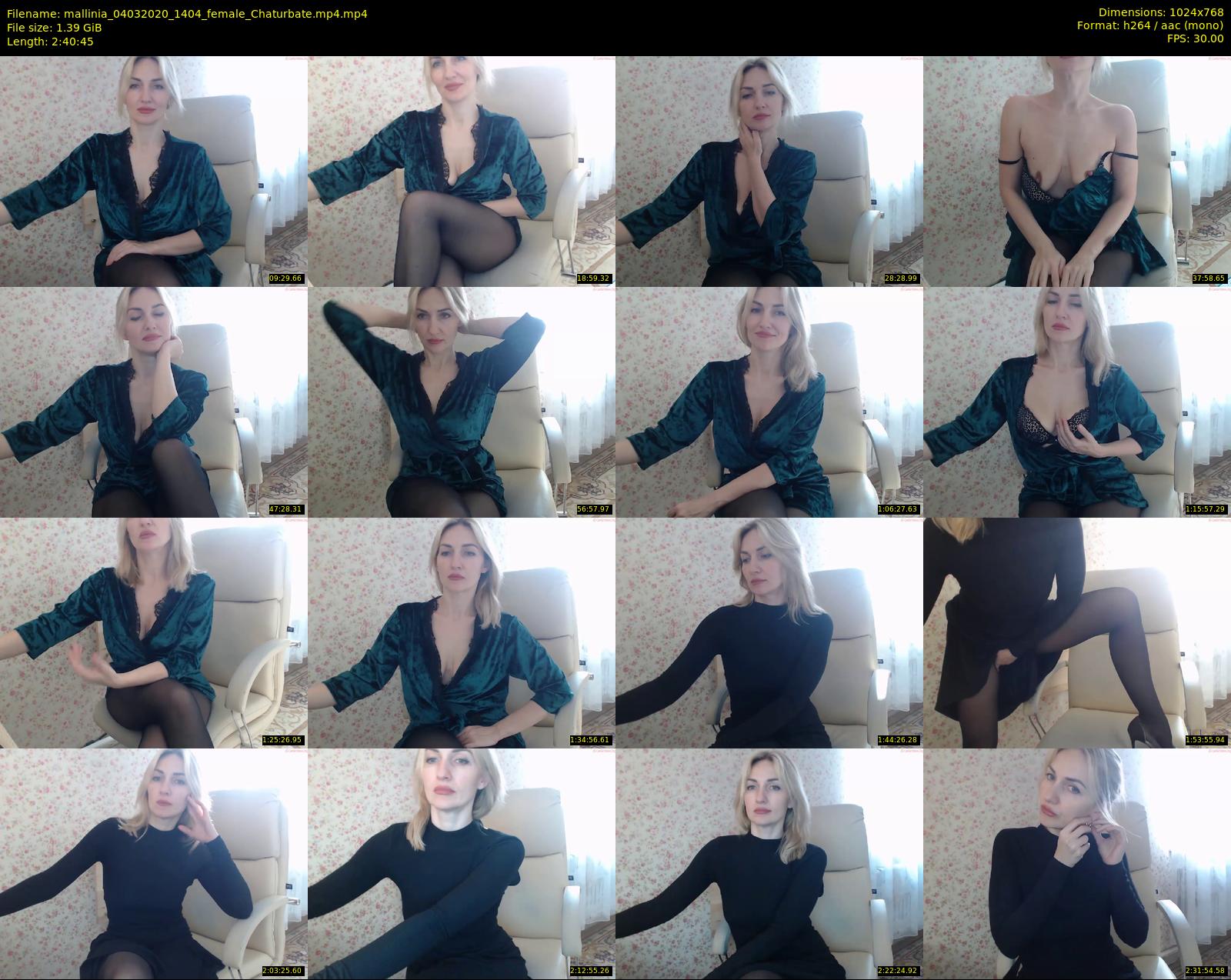 mallinia — 161 minute Chaturbate female cam show recording, 720p, Mar 4, 2020