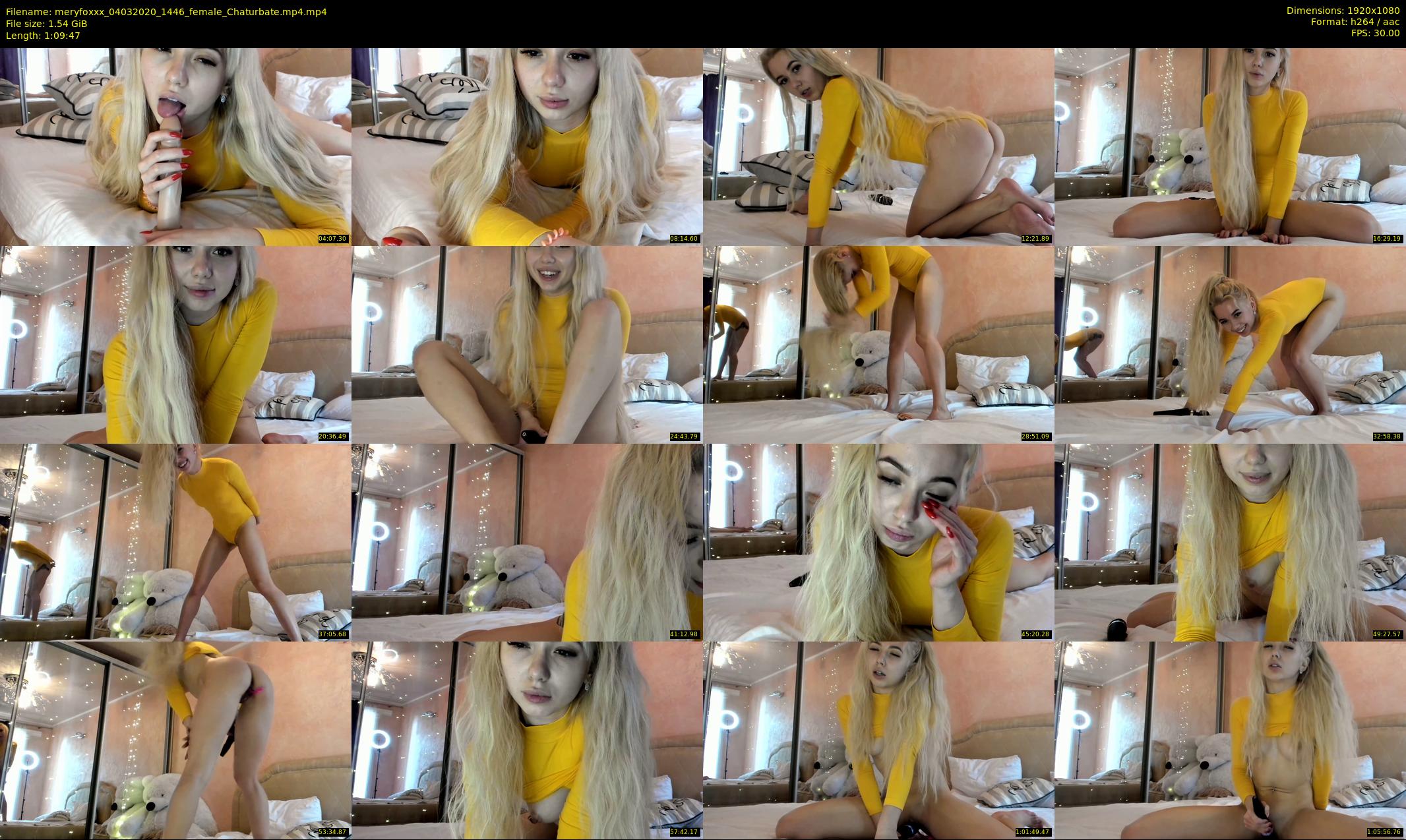 meryfoxxx — 70 minute Chaturbate female cam show recording, 1080p, Mar 4, 2020