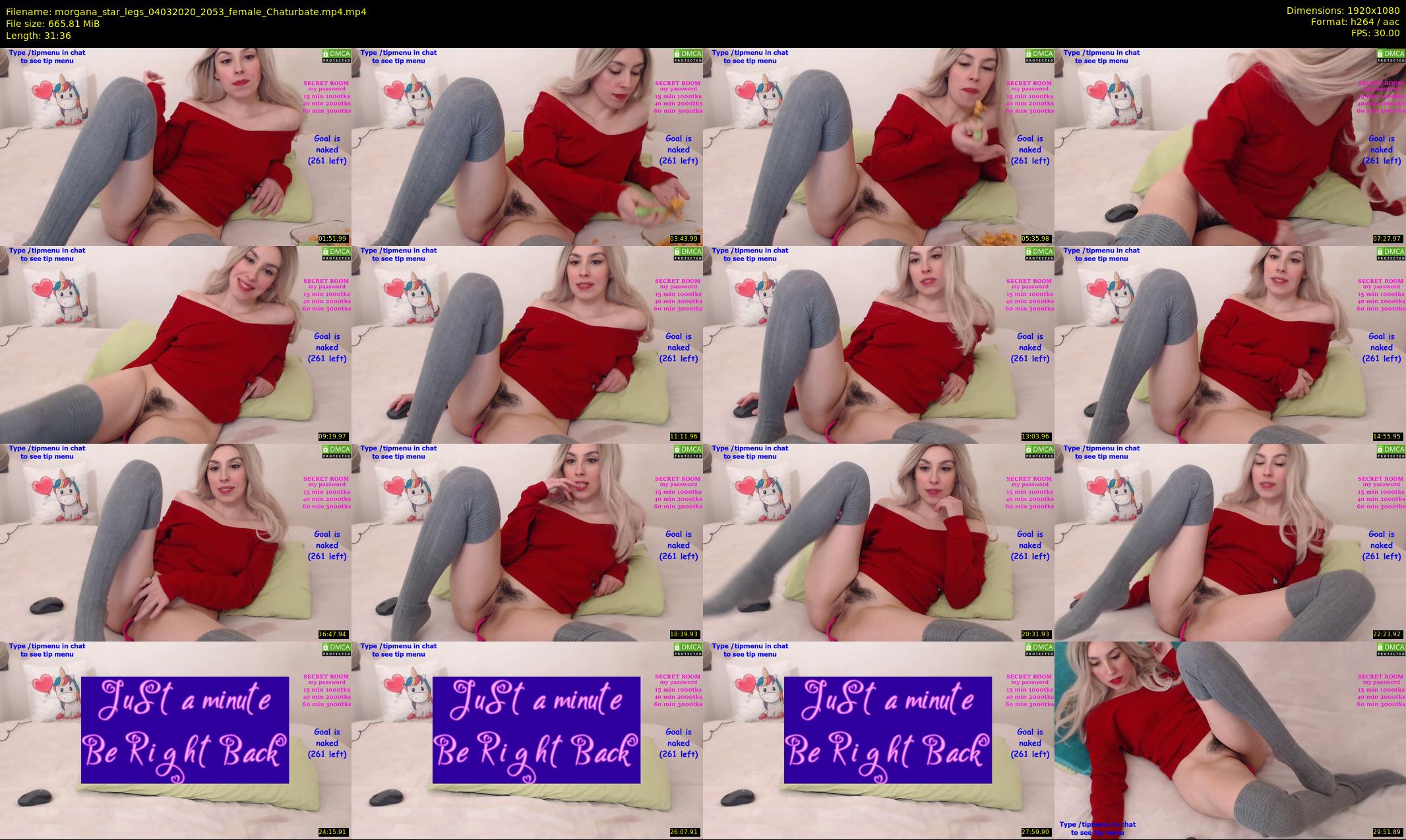morgana_star_legs — 32 minute Chaturbate female cam show recording, 1080p, Mar 4, 2020