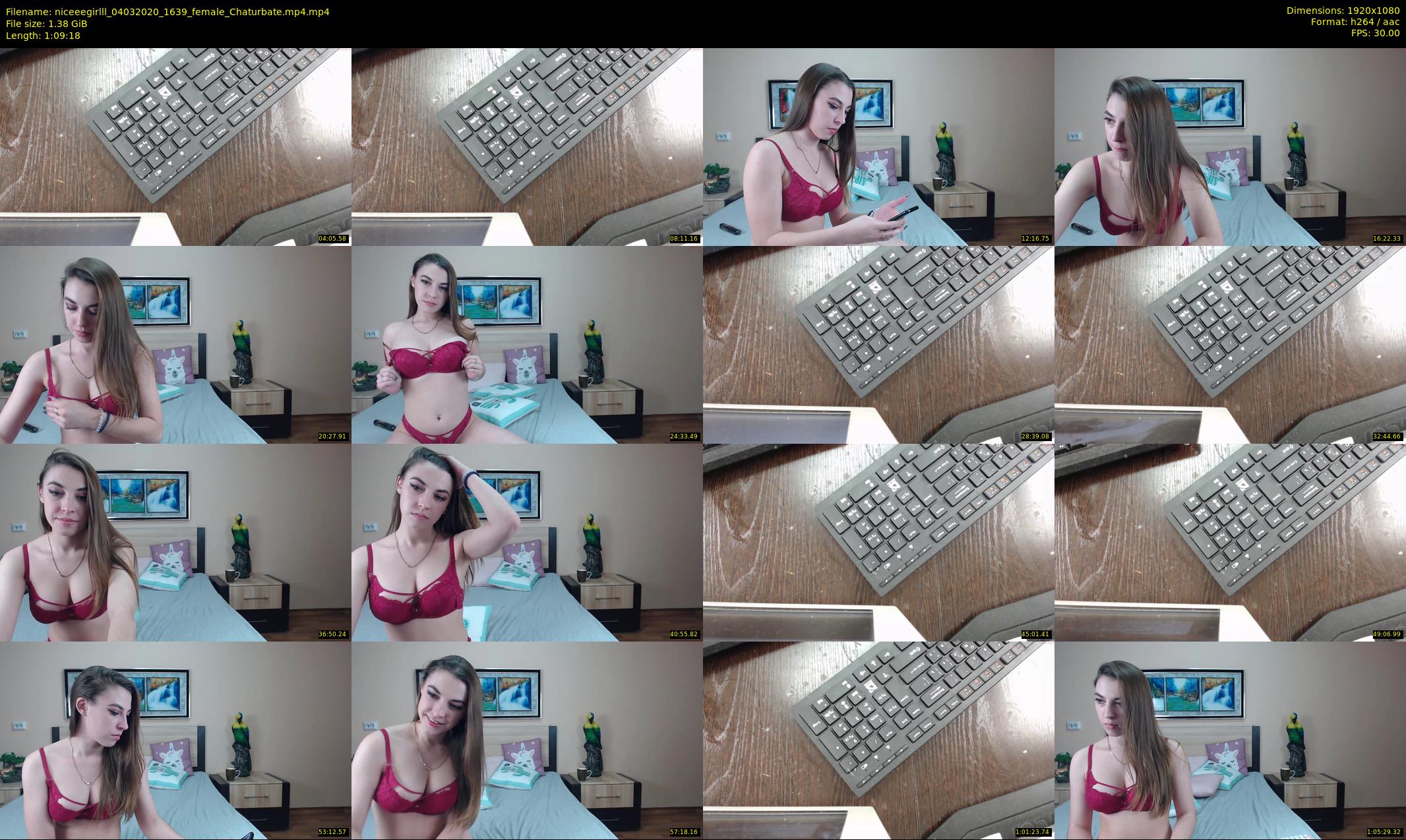 niceeegirlll — 70 minute Chaturbate couple cam show recording, 1080p, Mar 4, 2020