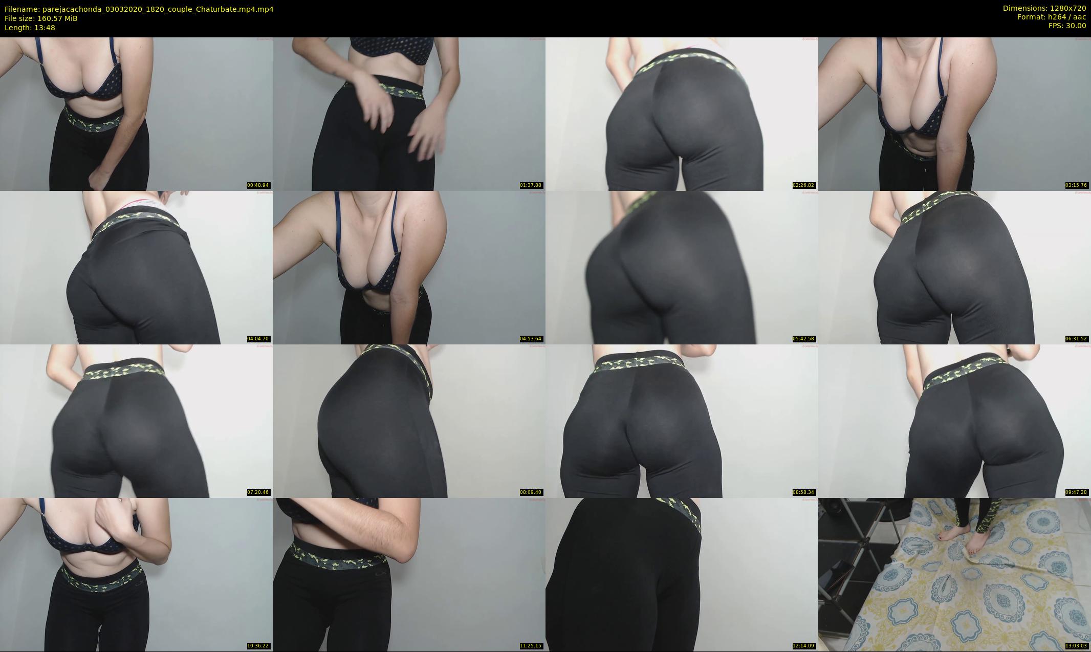 parejacachonda — 14 minute Chaturbate couple cam show recording, 720p, Mar 3, 2020