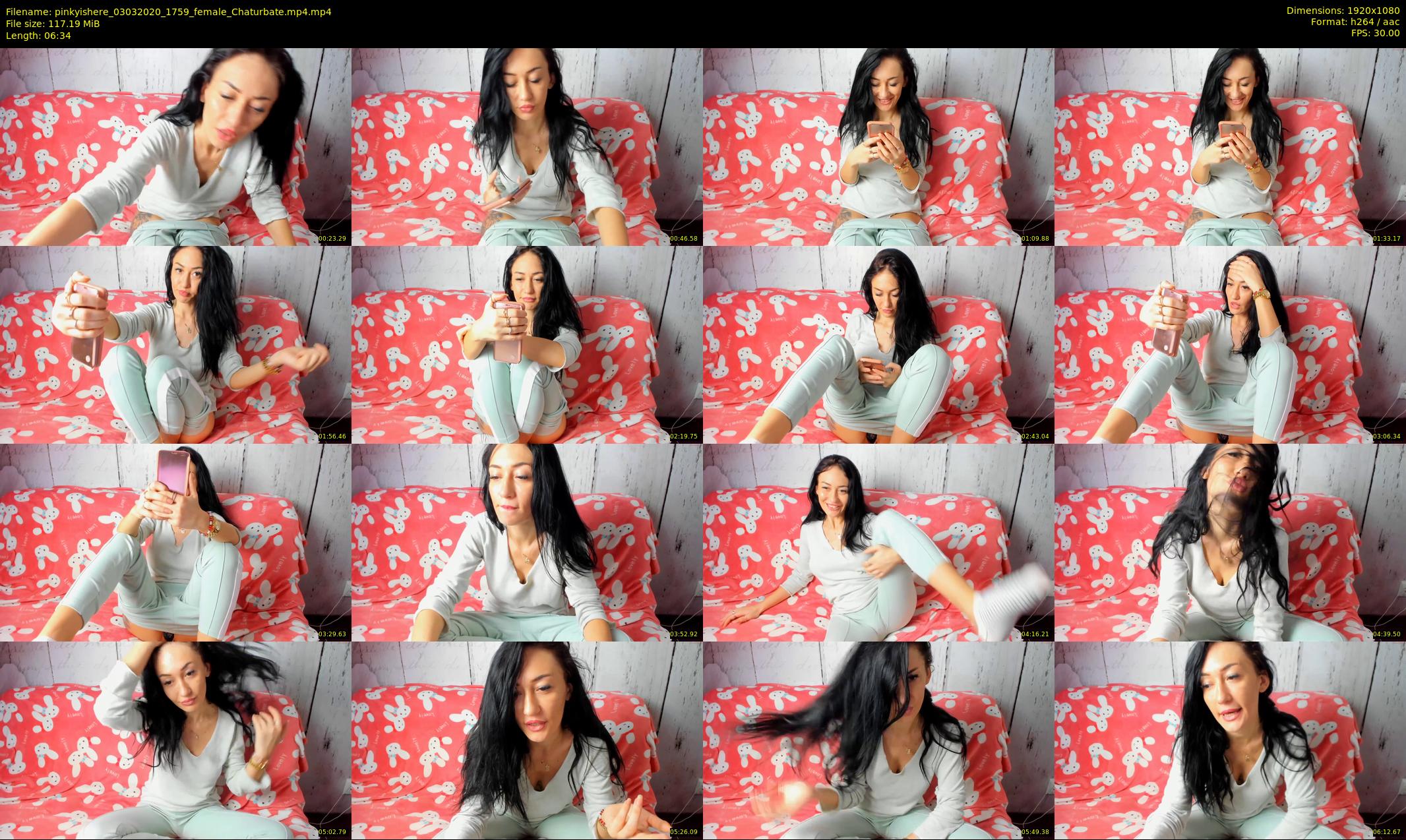 pinkyishere — 7 minute Chaturbate female cam show recording, 1080p, Mar 3, 2020