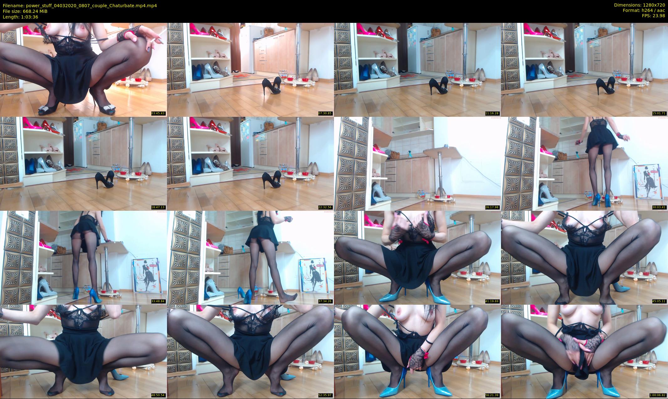 power_stuff — 64 minute Chaturbate female cam show recording, 720p, Mar 4, 2020