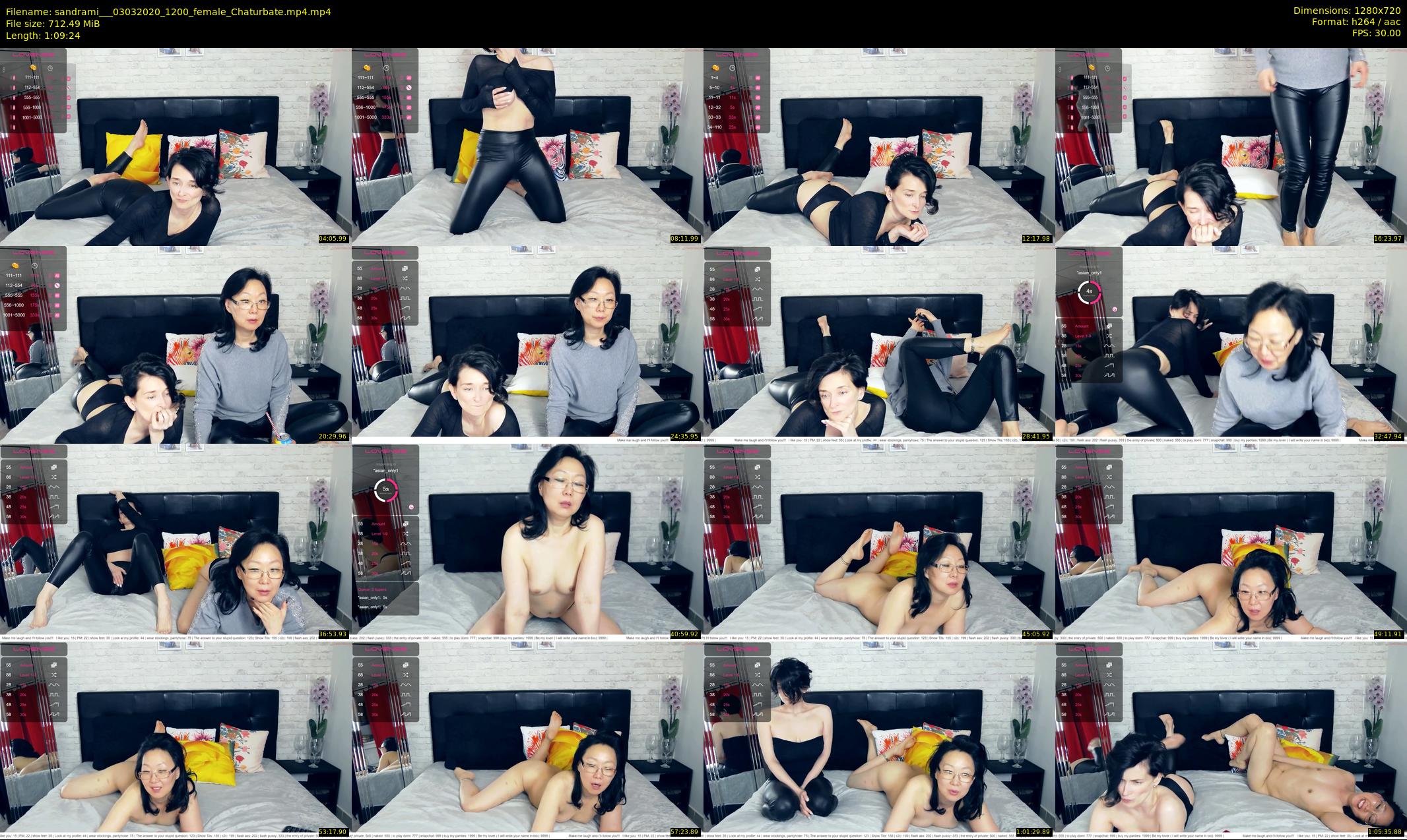 sandrami__ — 70 minute Chaturbate female cam show recording, 720p, Mar 3, 2020
