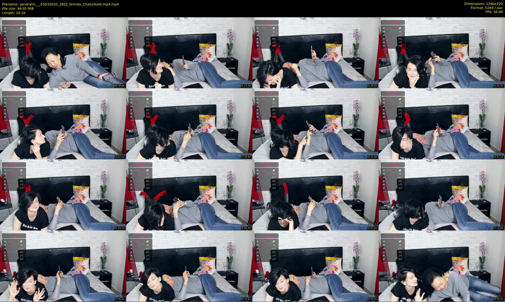 sandrami__ — 11 minute Chaturbate female cam show recording, 720p, Mar 3, 2020