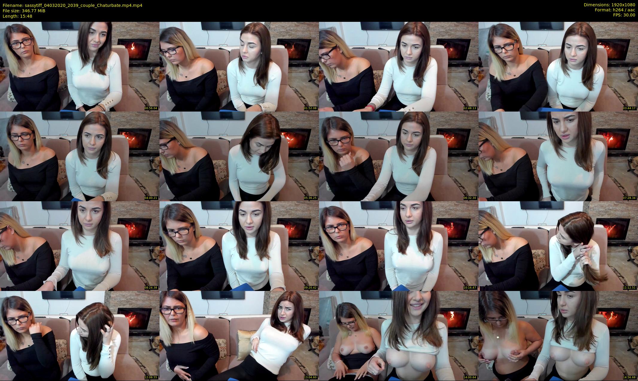 sassytiff — 16 minute Chaturbate couple cam show recording, 1080p, Mar 4, 2020