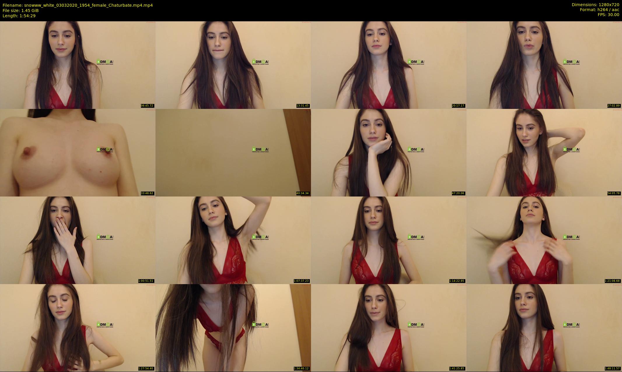 snowww_white — 115 minute Chaturbate female cam show recording, 720p, Mar 3, 2020