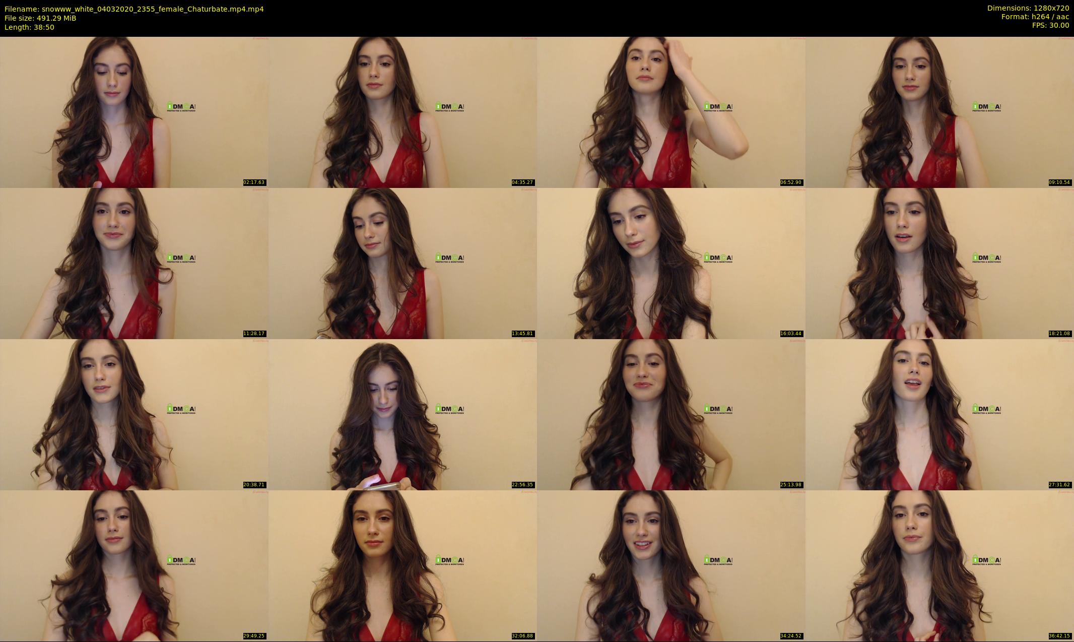snowww_white — 39 minute Chaturbate female cam show recording, 720p, Mar 4, 2020