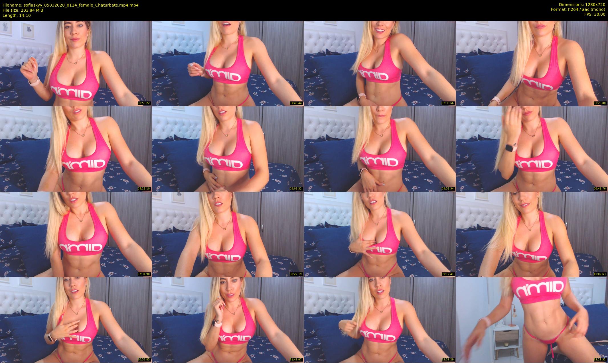 sofiaskyy — 15 minute Chaturbate female cam show recording, 720p, Mar 5, 2020