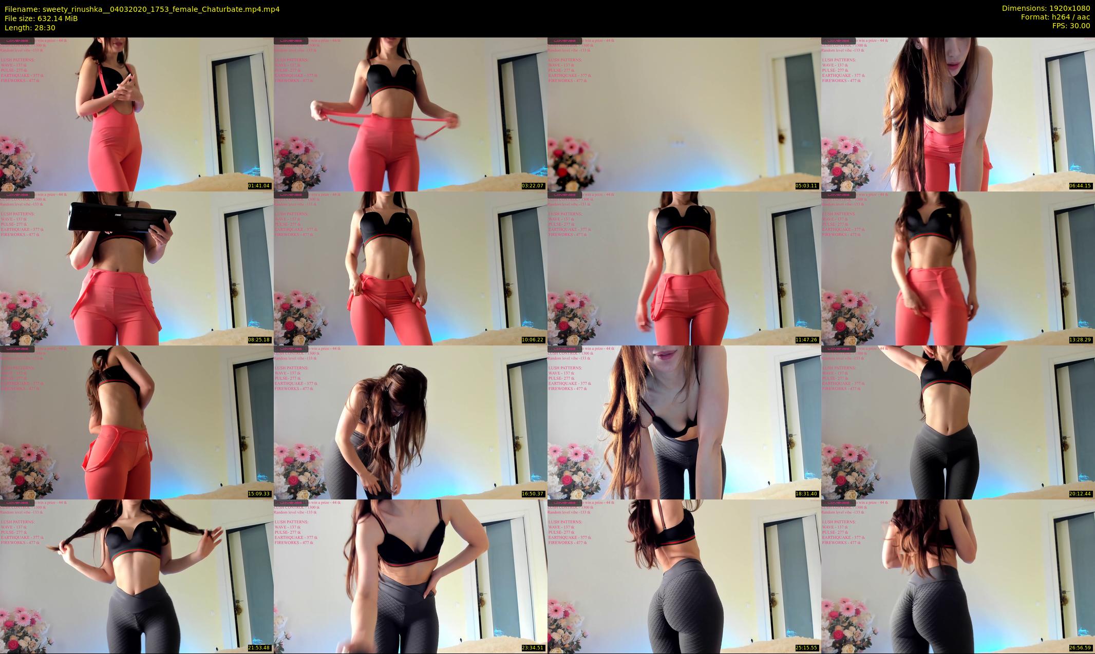 sweety_rinushka_ — 29 minute Chaturbate female cam show recording, 1080p, Mar 4, 2020