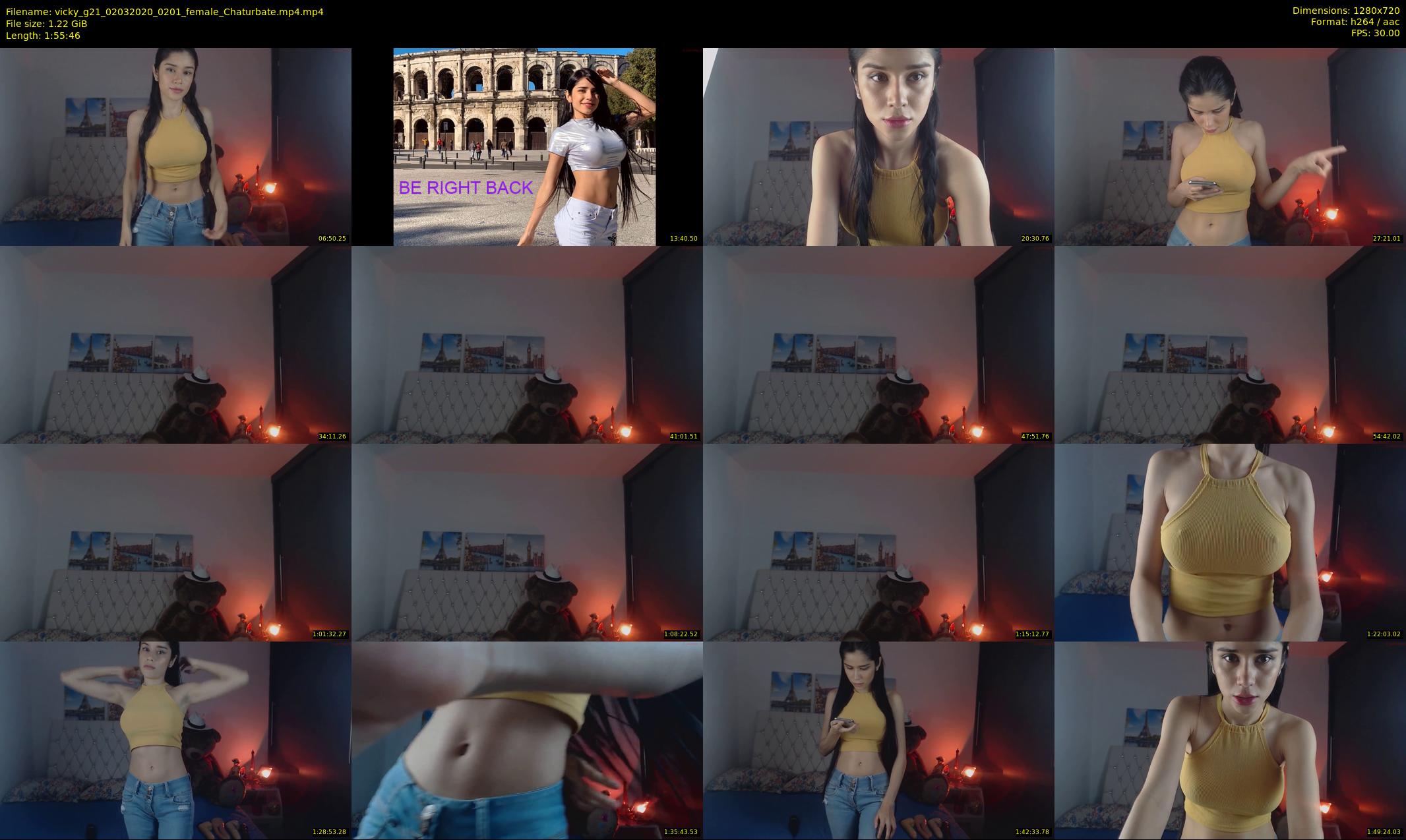 vicky_g21 — 116 minute Chaturbate female cam show recording, 720p, Mar 2, 2020