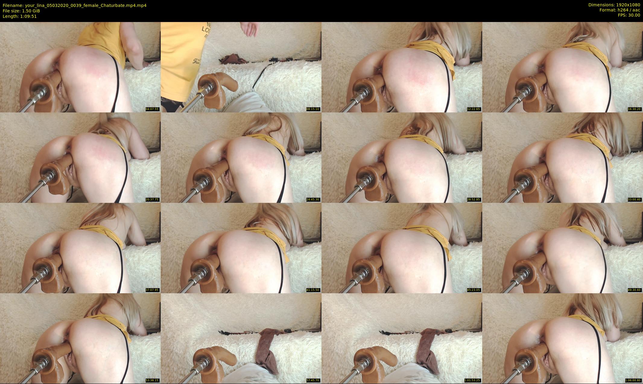 your_lina — 70 minute Chaturbate female cam show recording, 1080p, Mar 5, 2020