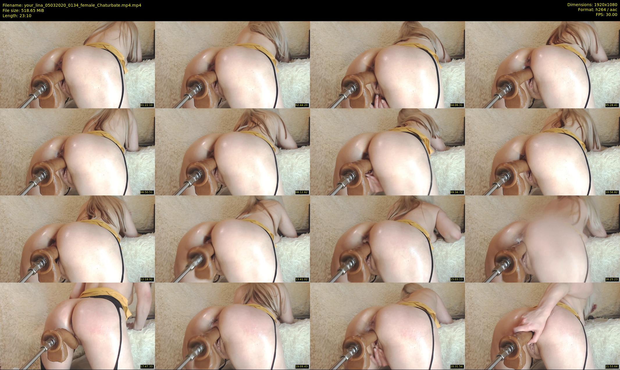 your_lina — 24 minute Chaturbate female cam show recording, 1080p, Mar 5, 2020