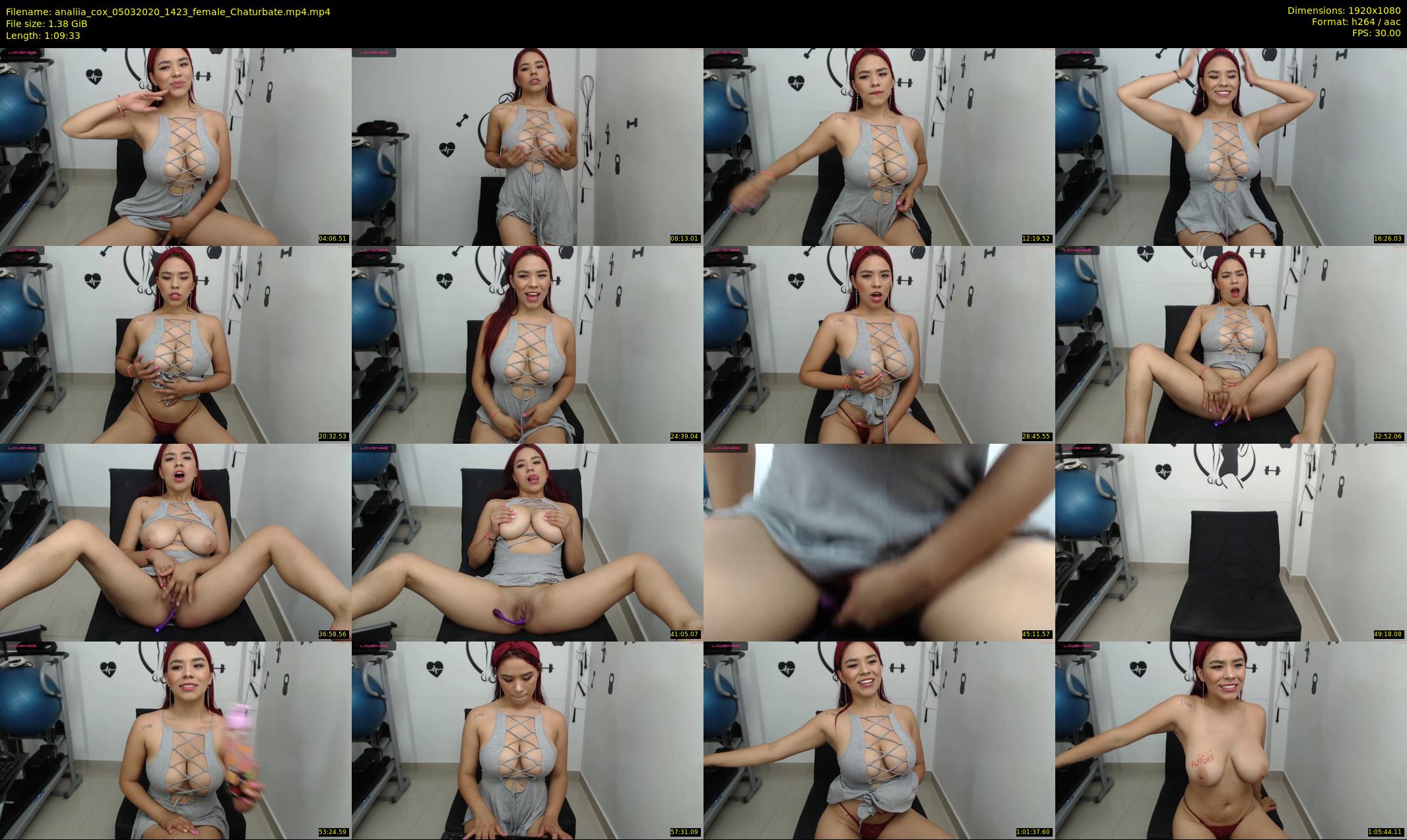 analiia_cox — 70 minute Chaturbate female cam show recording, 1080p, Mar 5, 2020