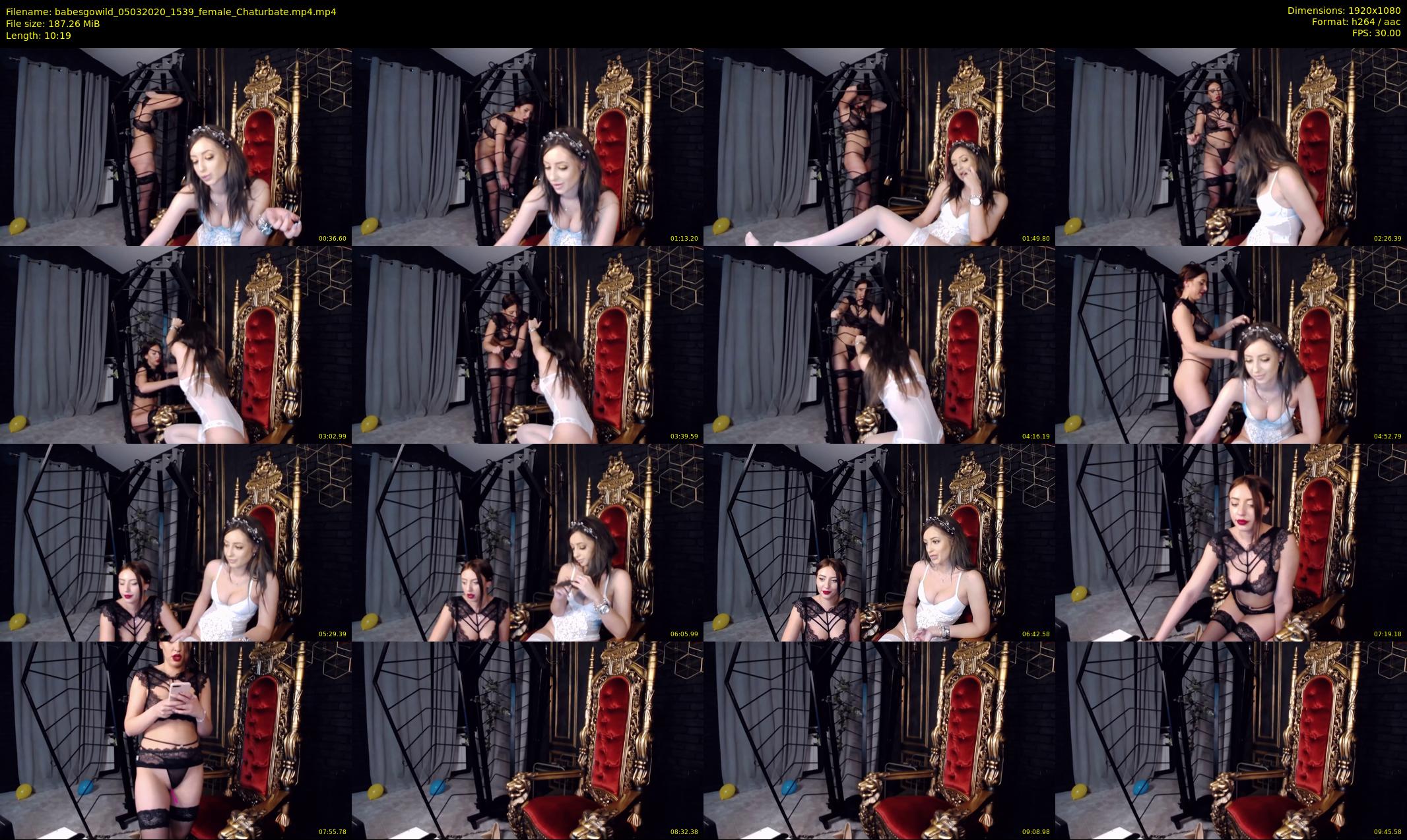 babesgowild — 11 minute Chaturbate couple cam show recording, 1080p, Mar 5, 2020