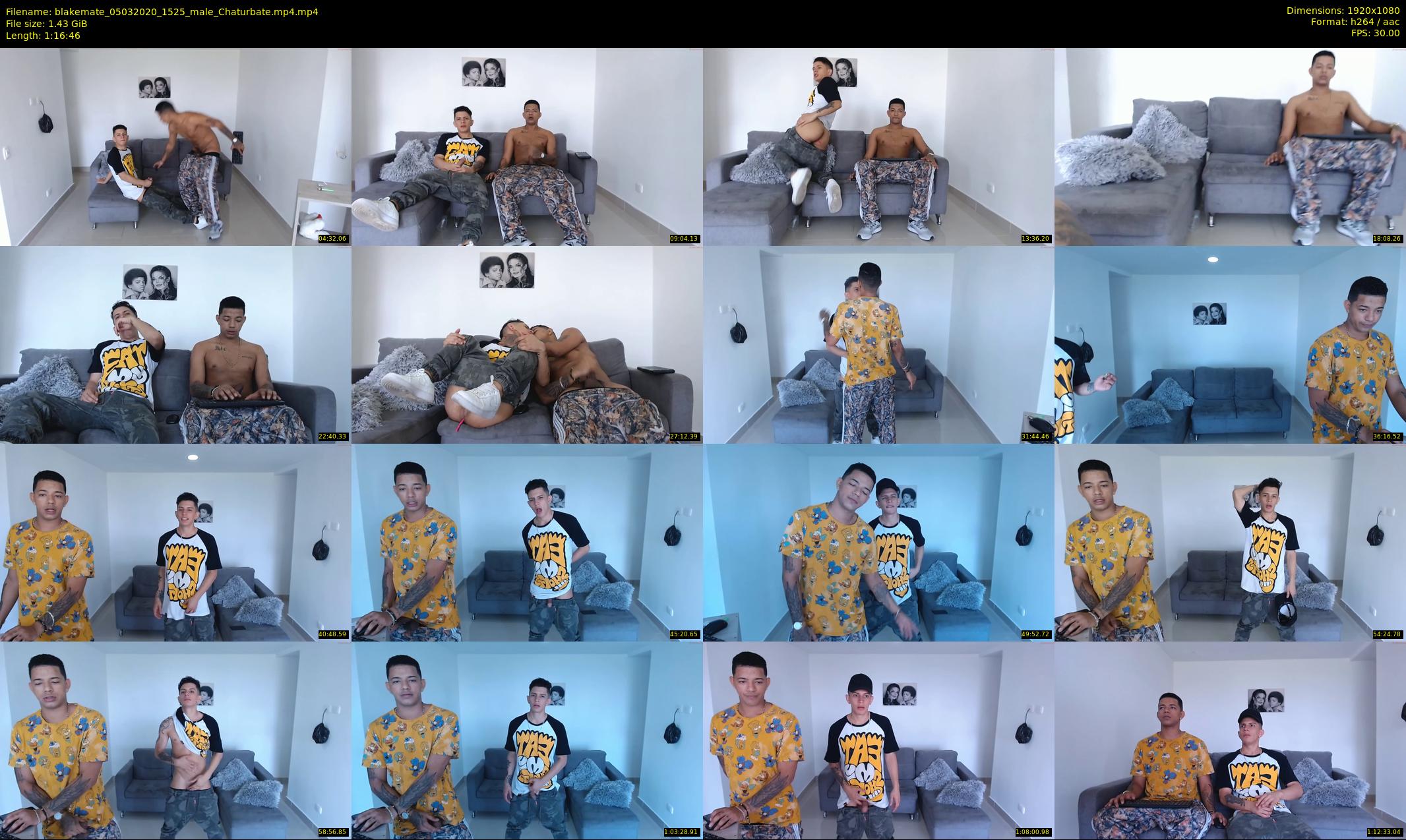 blakemate — 77 minute Chaturbate male cam show recording, 1080p, Mar 5, 2020