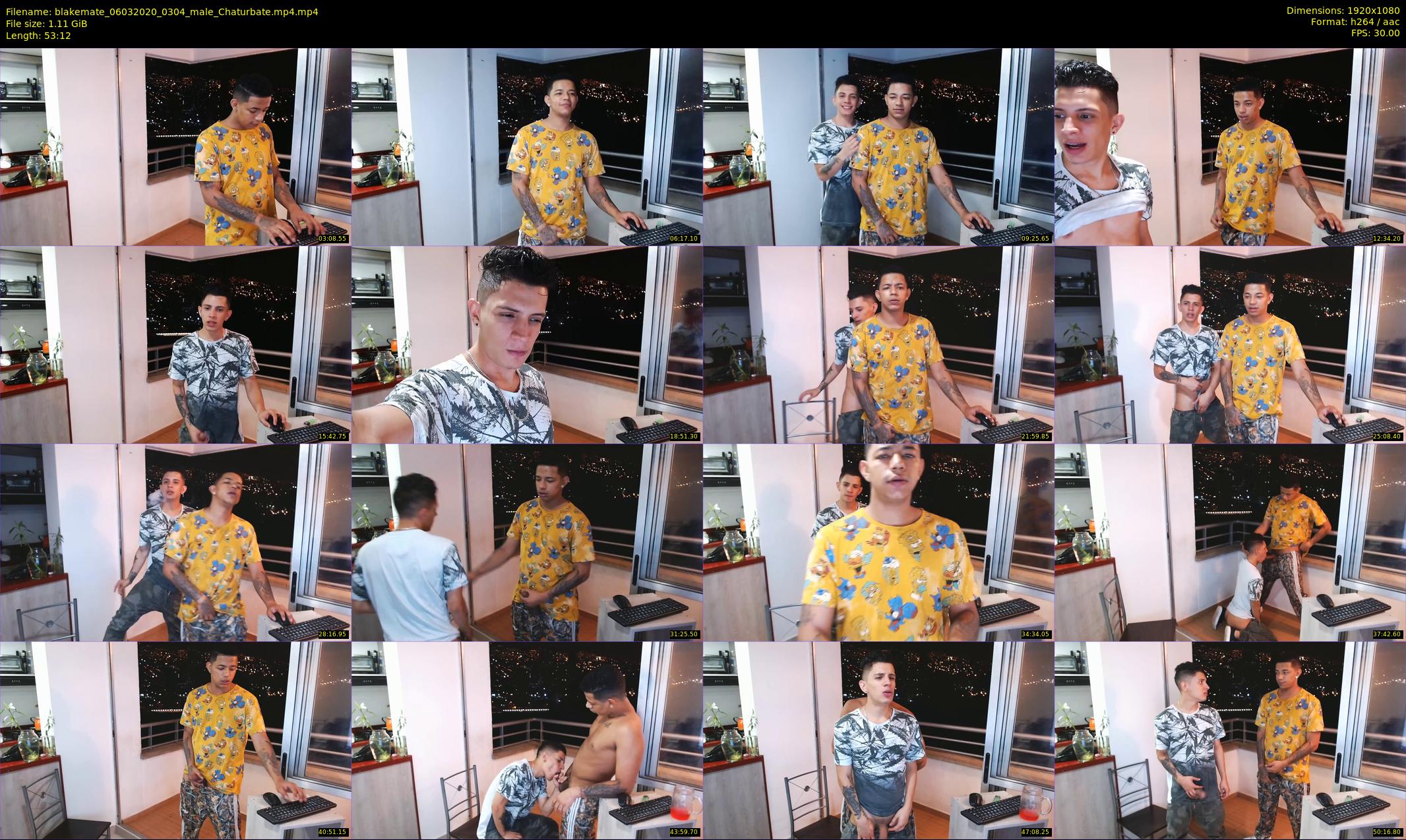 blakemate — 54 minute Chaturbate male cam show recording, 1080p, Mar 6, 2020