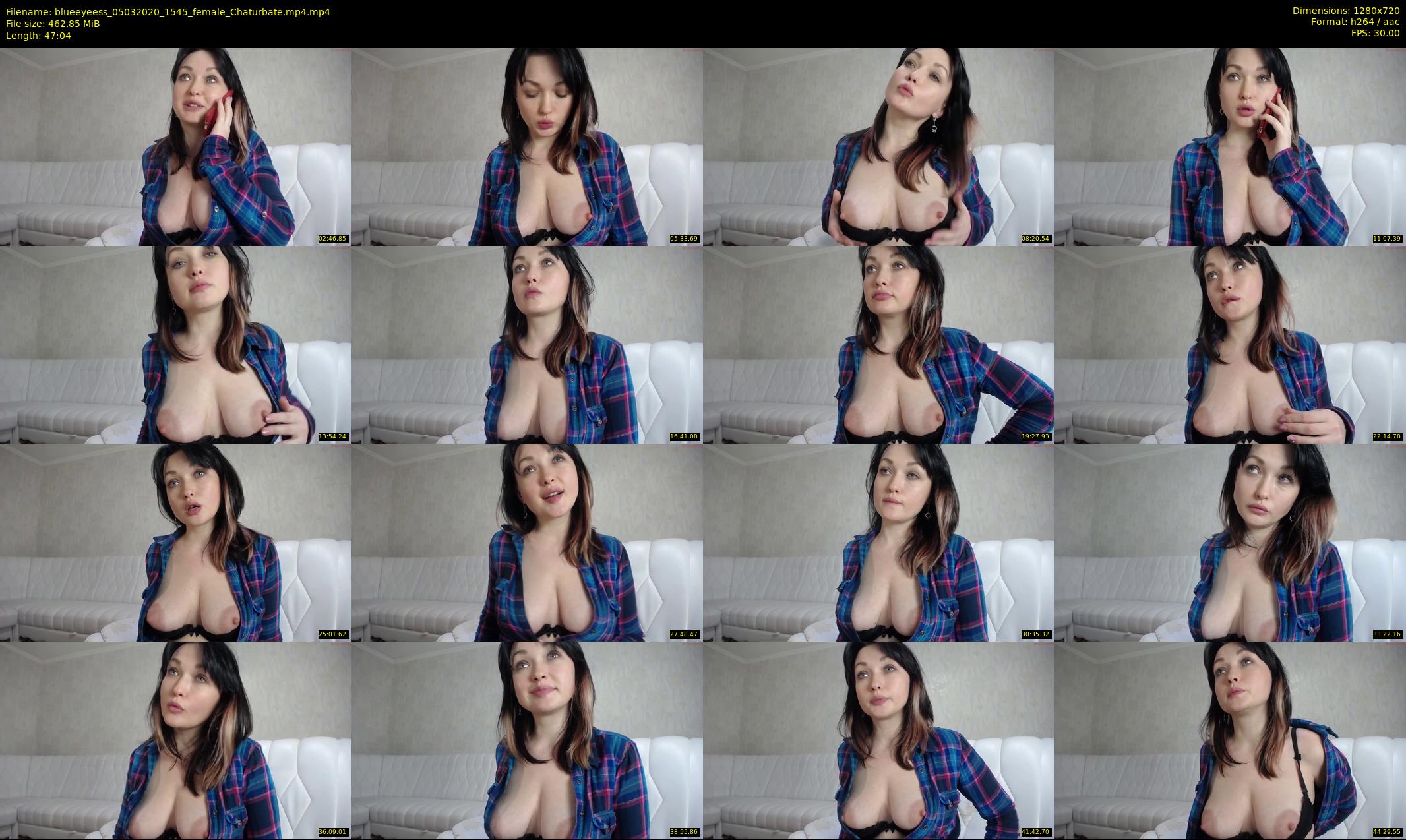 blueeyeess — 48 minute Chaturbate female cam show recording, 720p, Mar 5, 2020