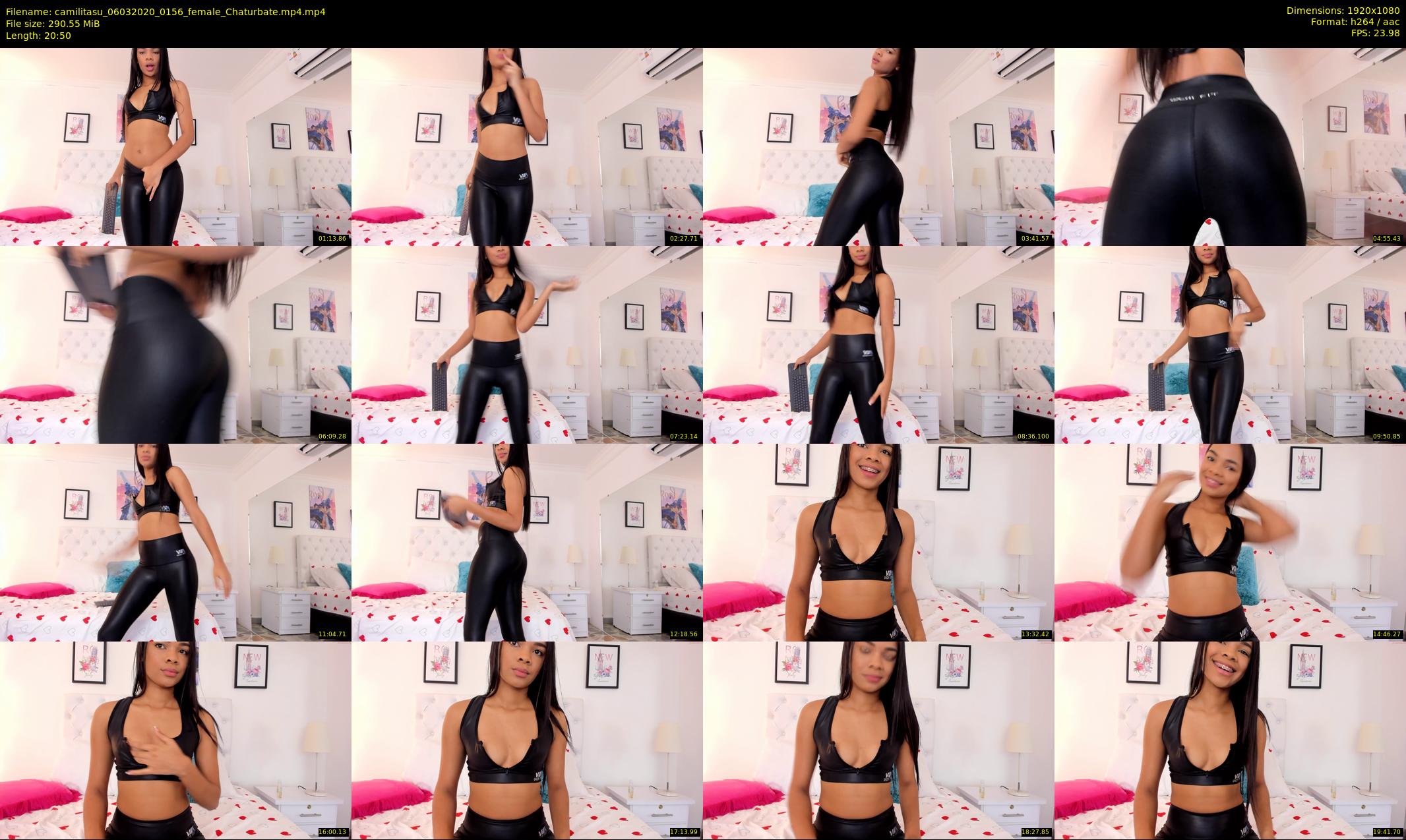 camilitasu — 21 minute Chaturbate female cam show recording, 1080p, Mar 6, 2020