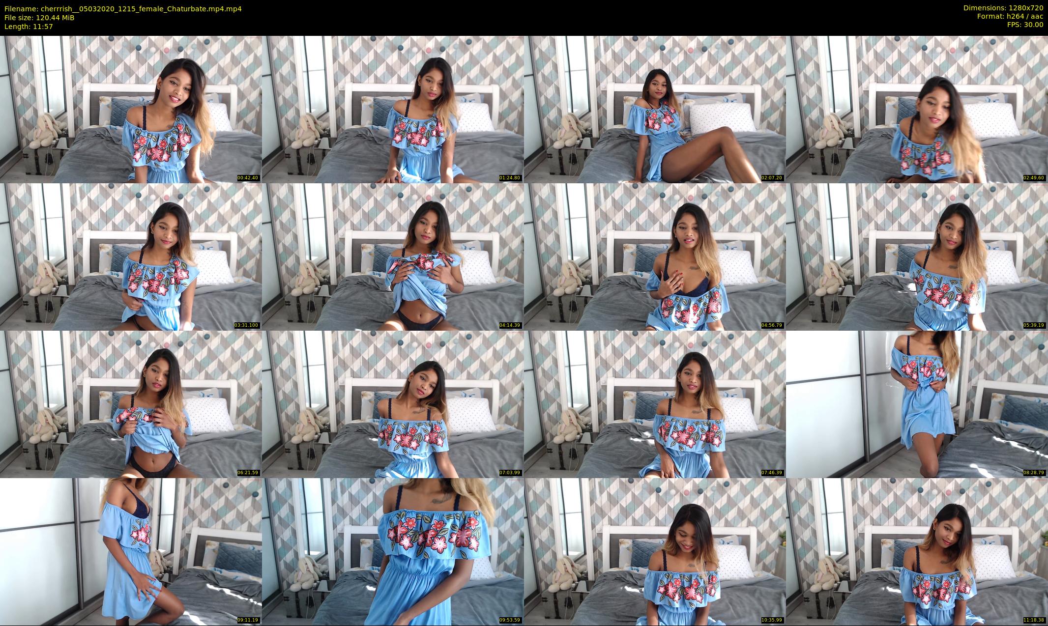 cherrrish_ — 12 minute Chaturbate female cam show recording, 720p, Mar 5, 2020