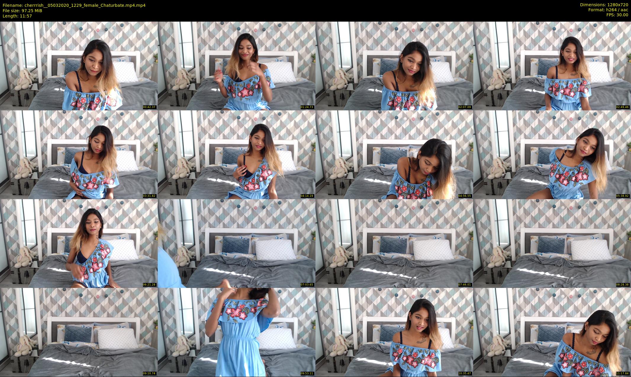 cherrrish_ — 12 minute Chaturbate female cam show recording, 720p, Mar 5, 2020