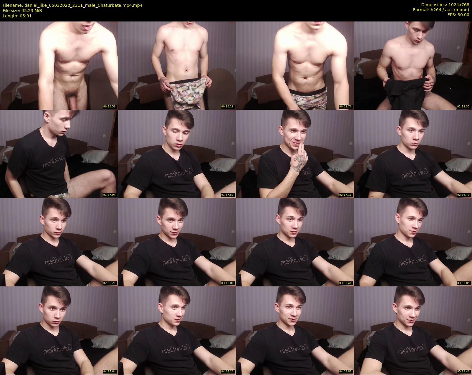 daniel_like — 6 minute Chaturbate male cam show recording, 720p, Mar 5, 2020