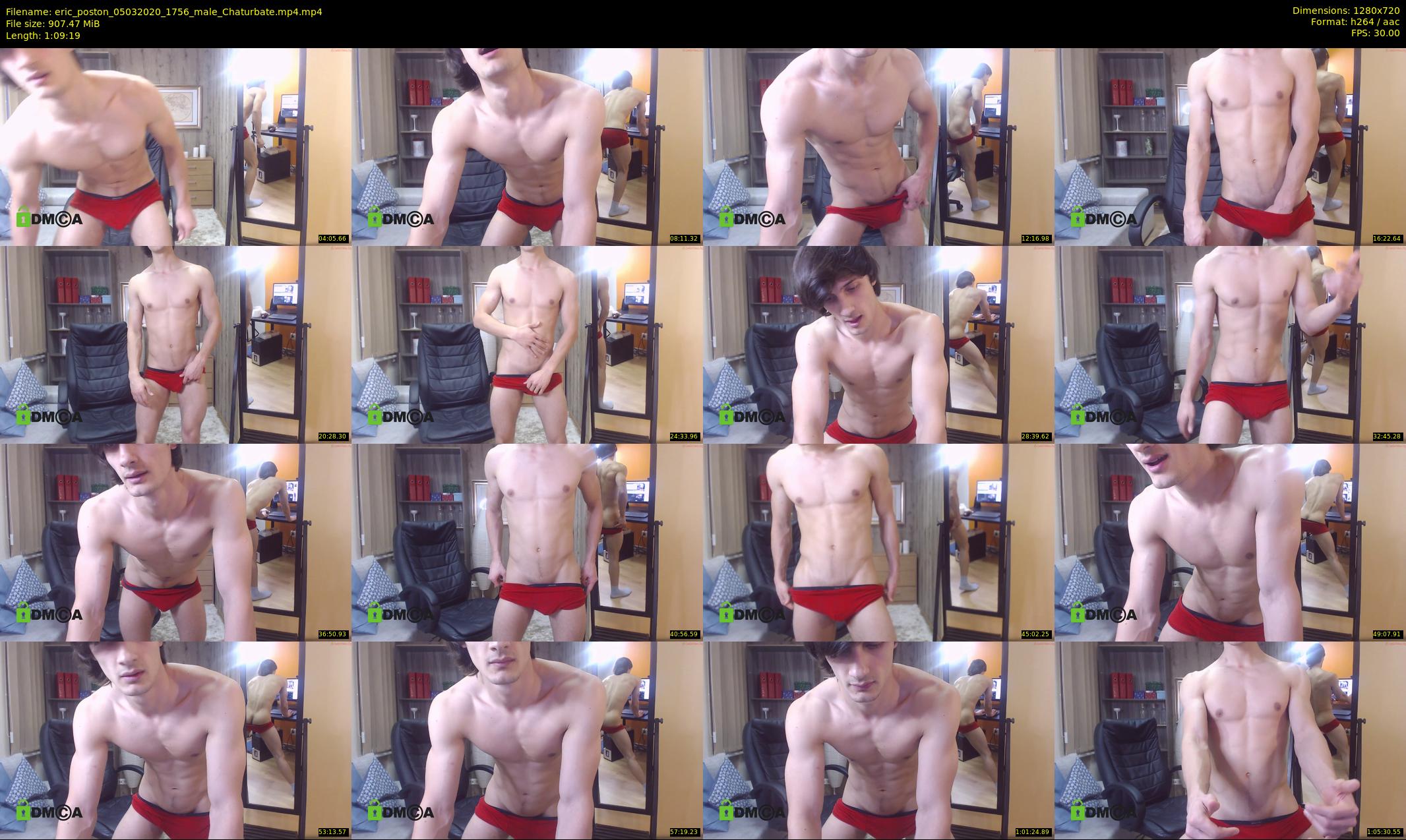 eric_poston — 70 minute Chaturbate male cam show recording, 720p, Mar 5, 2020