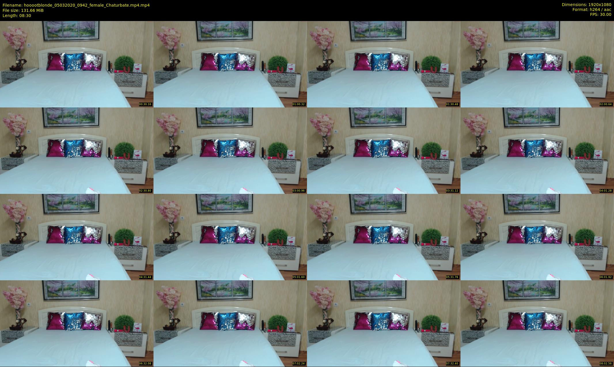 hooootblonde — 9 minute Chaturbate female cam show recording, 1080p, Mar 5, 2020