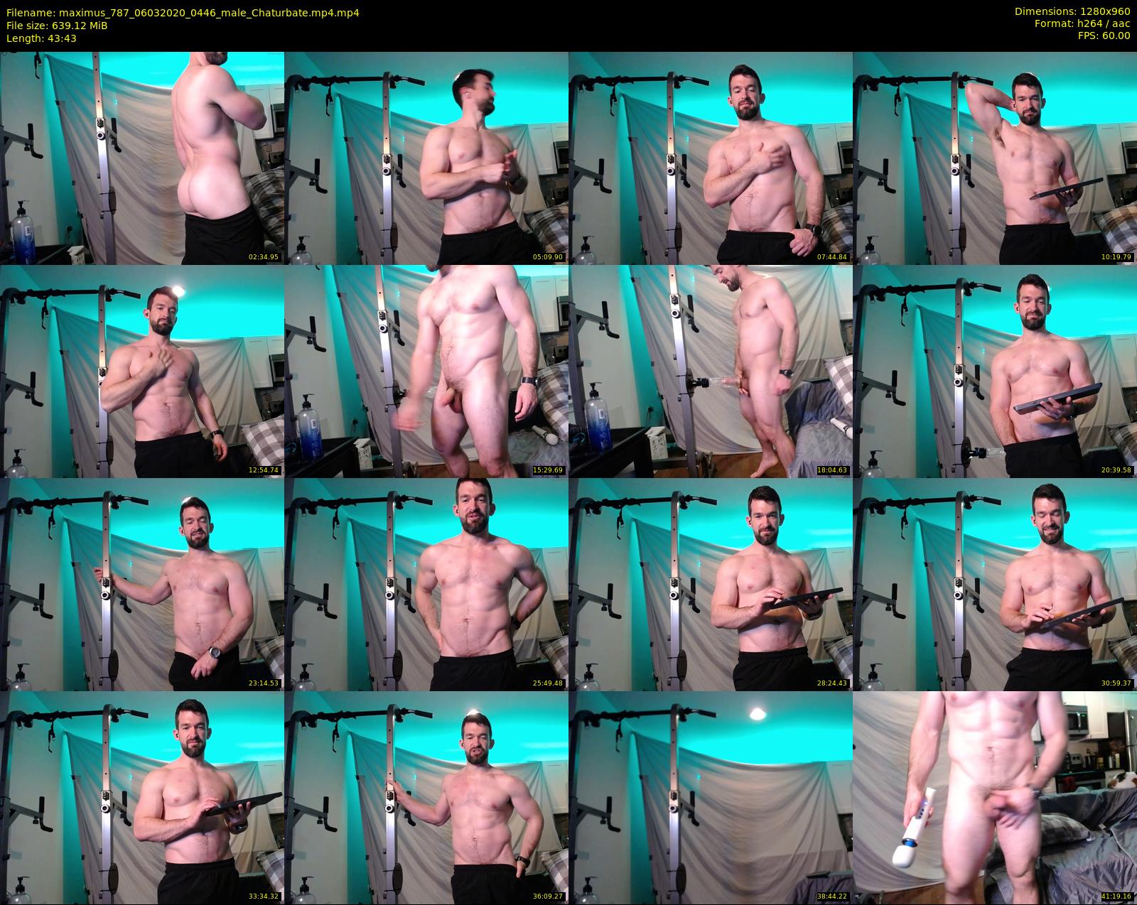maximus_787 — 44 minute Chaturbate male cam show recording, 720p, Mar 6, 2020