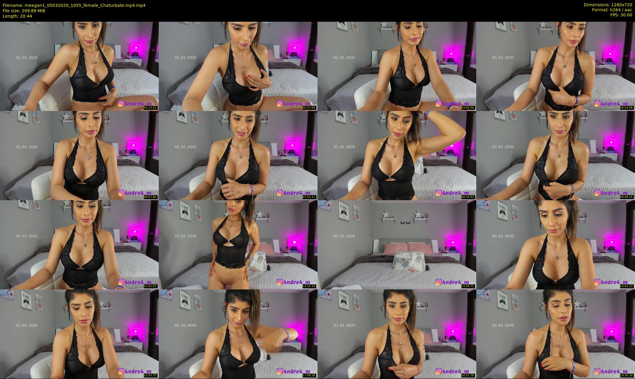 meegan1 — 21 minute Chaturbate female cam show recording, 720p, Mar 5, 2020