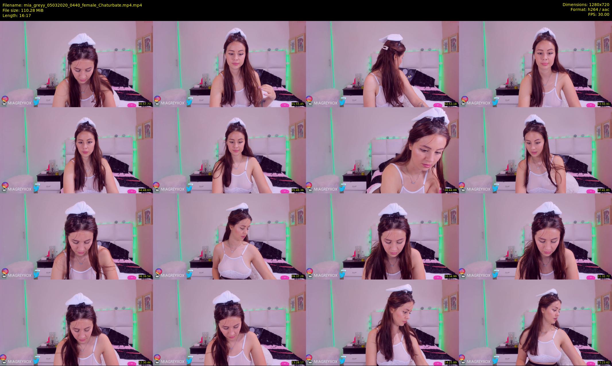 mia_greyy — 17 minute Chaturbate female cam show recording, 720p, Mar 5, 2020
