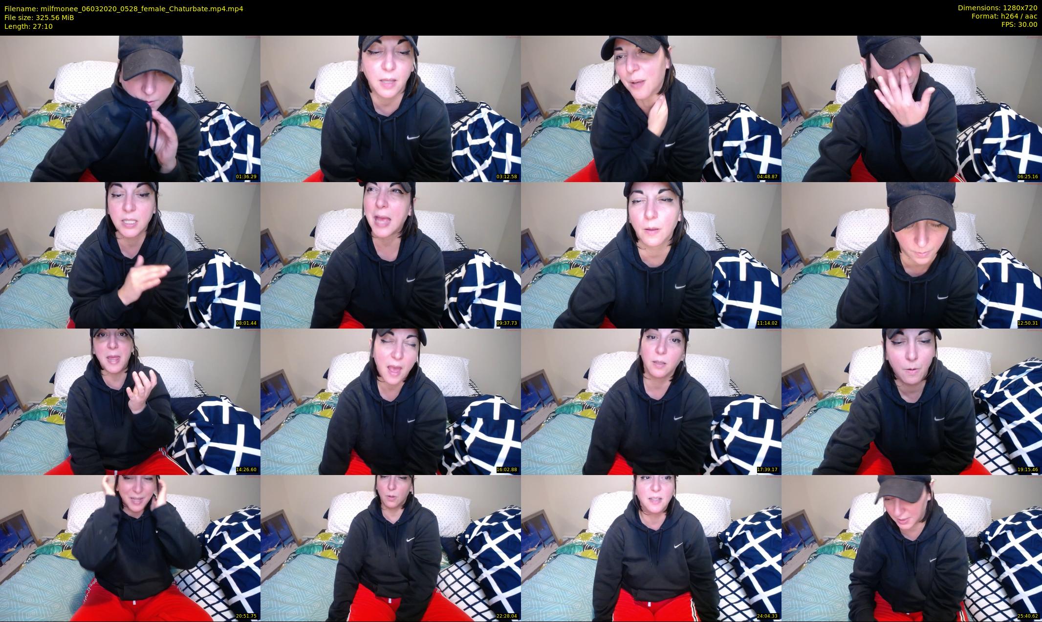 milfmonee — 28 minute Chaturbate female cam show recording, 720p, Mar 6, 2020