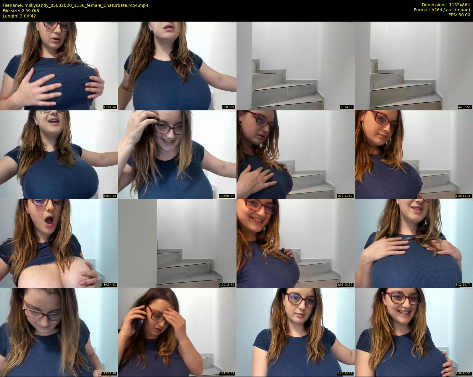 milkykandy — 187 minute Chaturbate female cam show recording, 720p, Mar 5, 2020