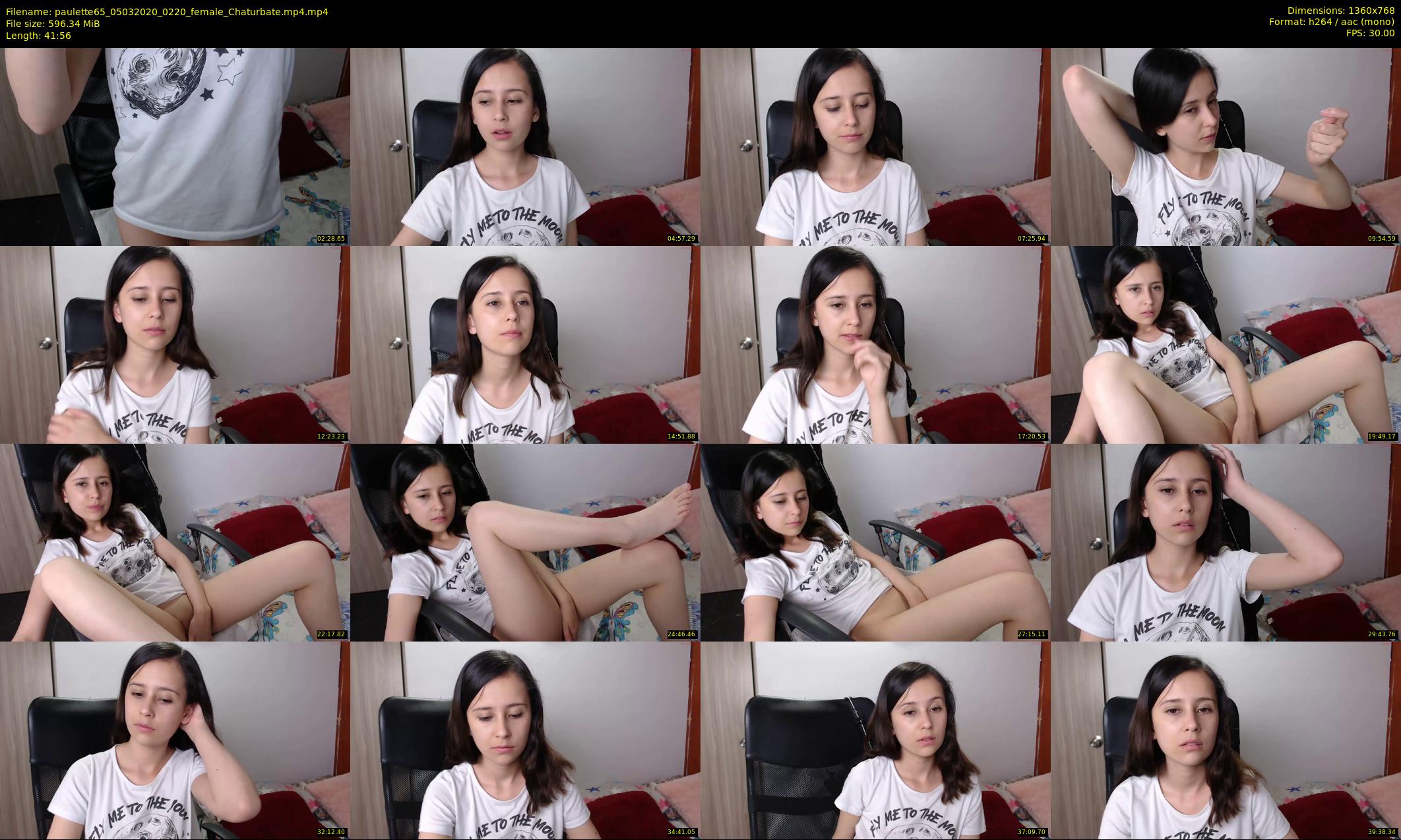 paulette65 — 42 minute Chaturbate female cam show recording, 720p, Mar 5, 2020