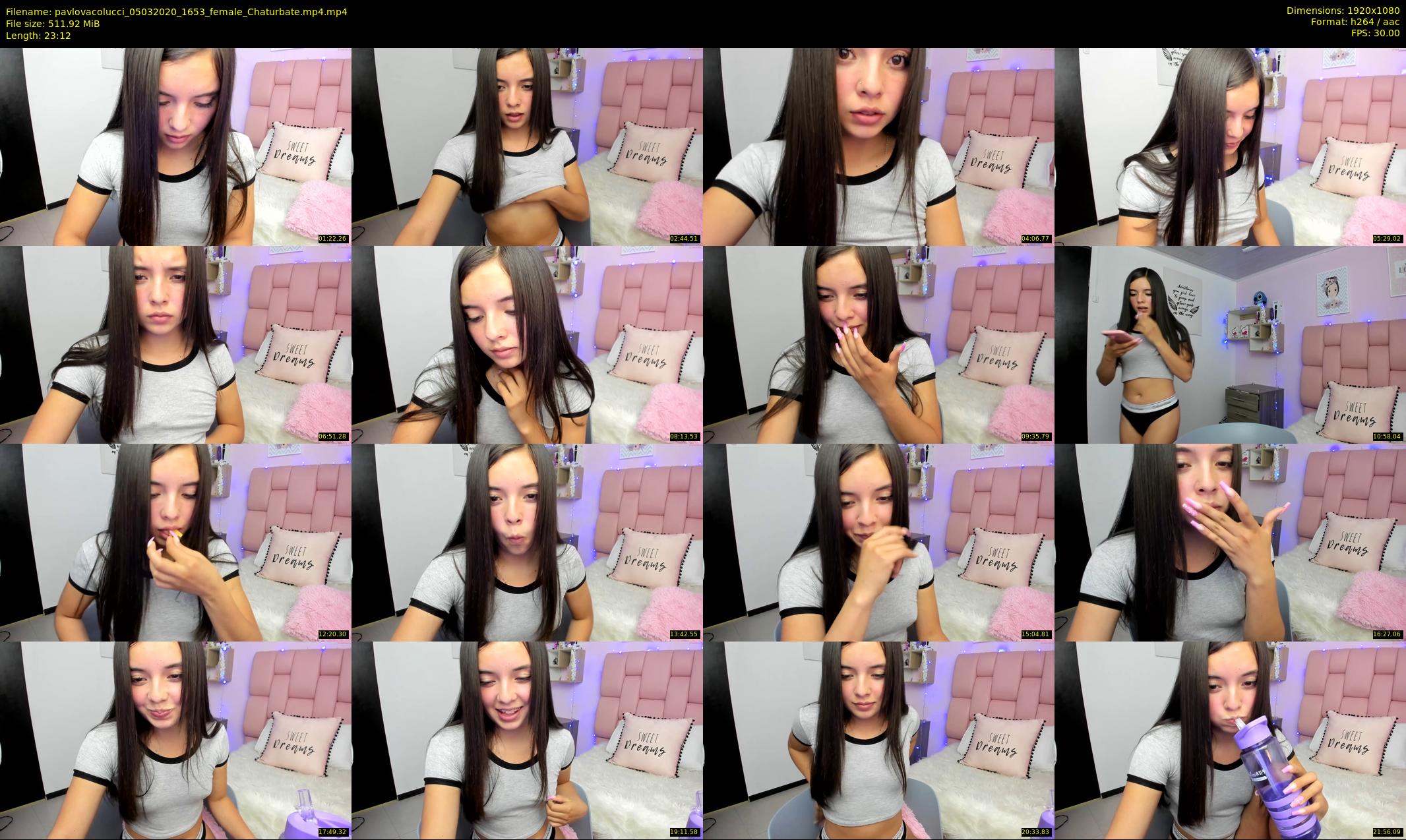 pavlovacolucci — 24 minute Chaturbate female cam show recording, 1080p, Mar 5, 2020