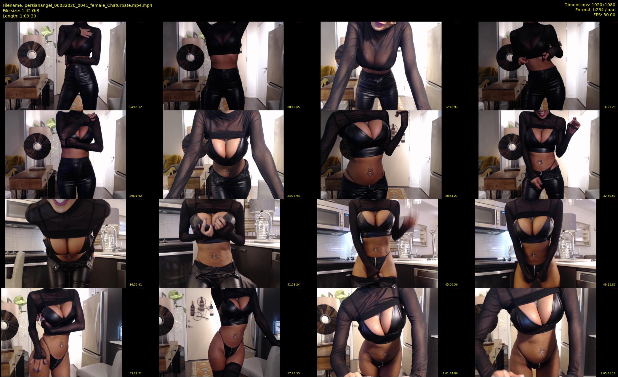 persianangel — 70 minute Chaturbate female cam show recording, 1080p, Mar 6, 2020