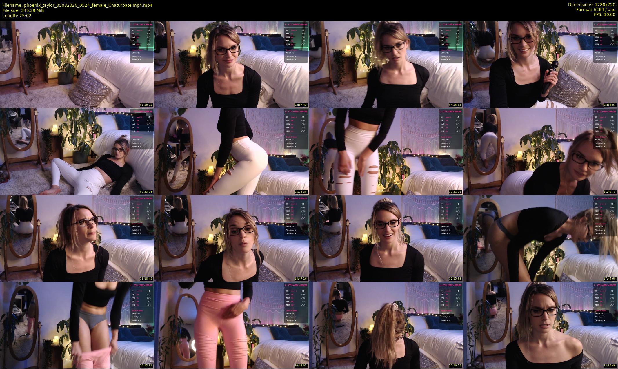 phoenix_taylor — 26 minute Chaturbate female cam show recording, 720p, Mar 5, 2020