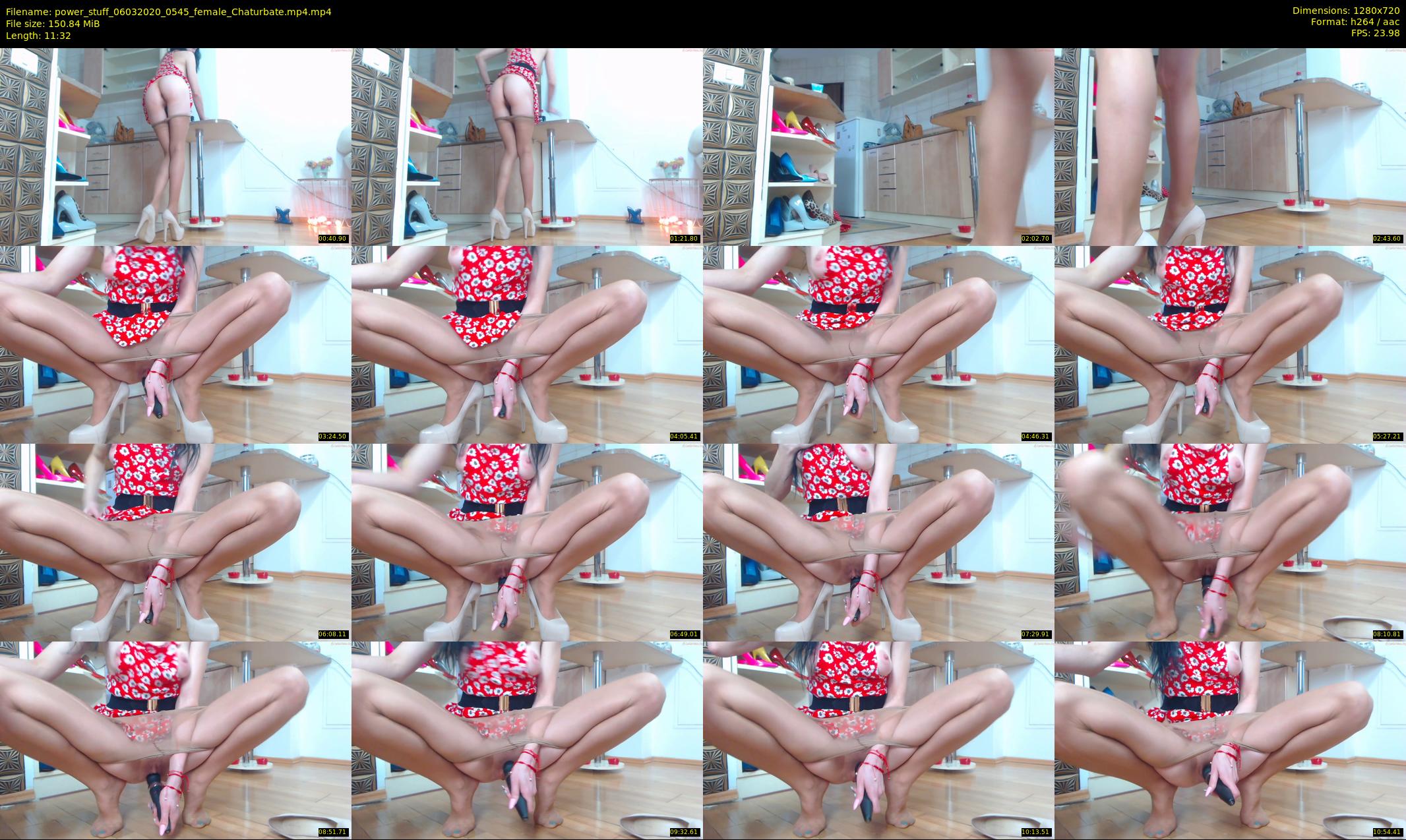 power_stuff — 12 minute Chaturbate female cam show recording, 720p, Mar 6, 2020
