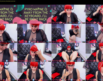 pyrowayne — 40 minute Chaturbate female cam show recording, 720p, Mar 6, 2020