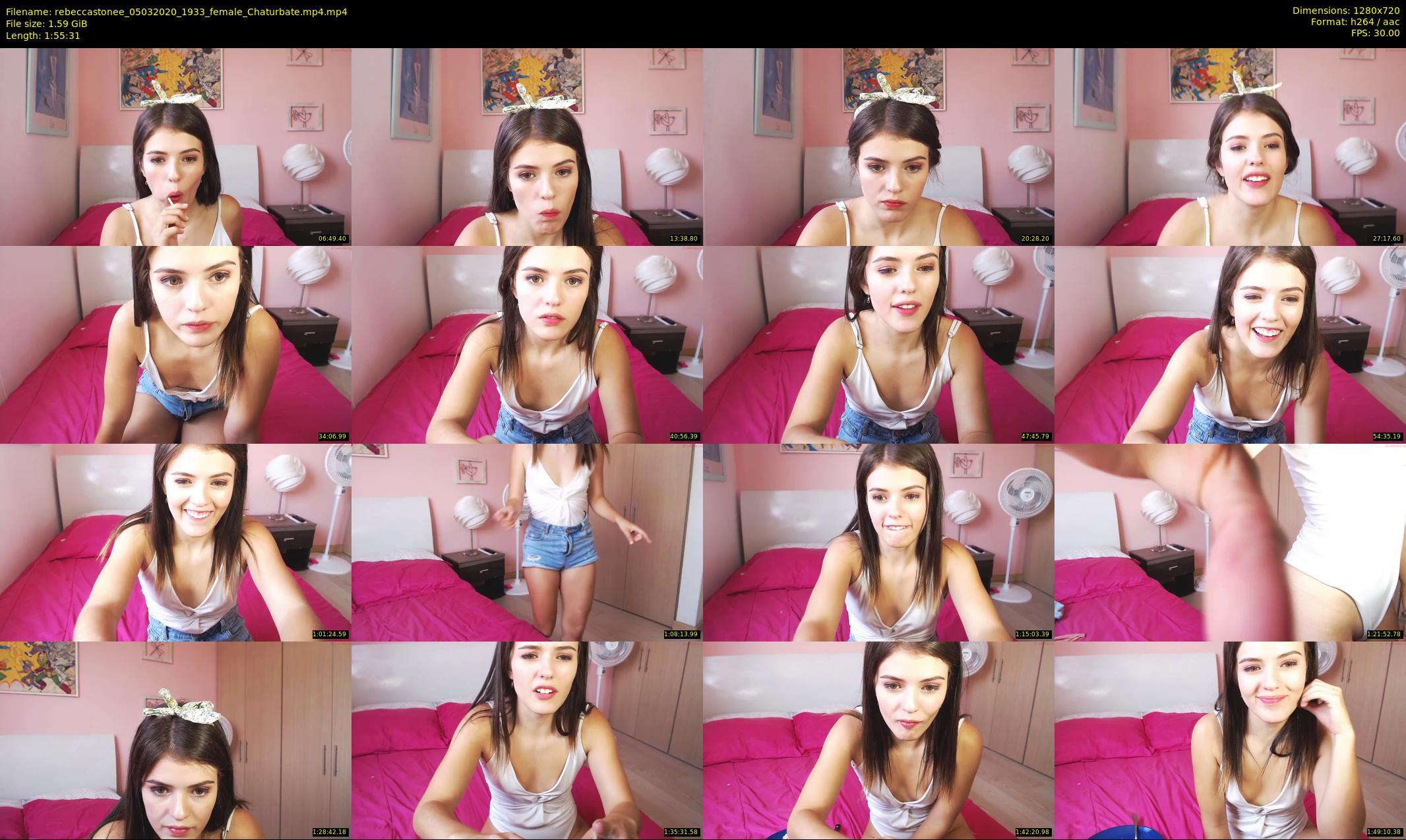 rebeccastonee — 116 minute Chaturbate female cam show recording, 720p, Mar 5, 2020